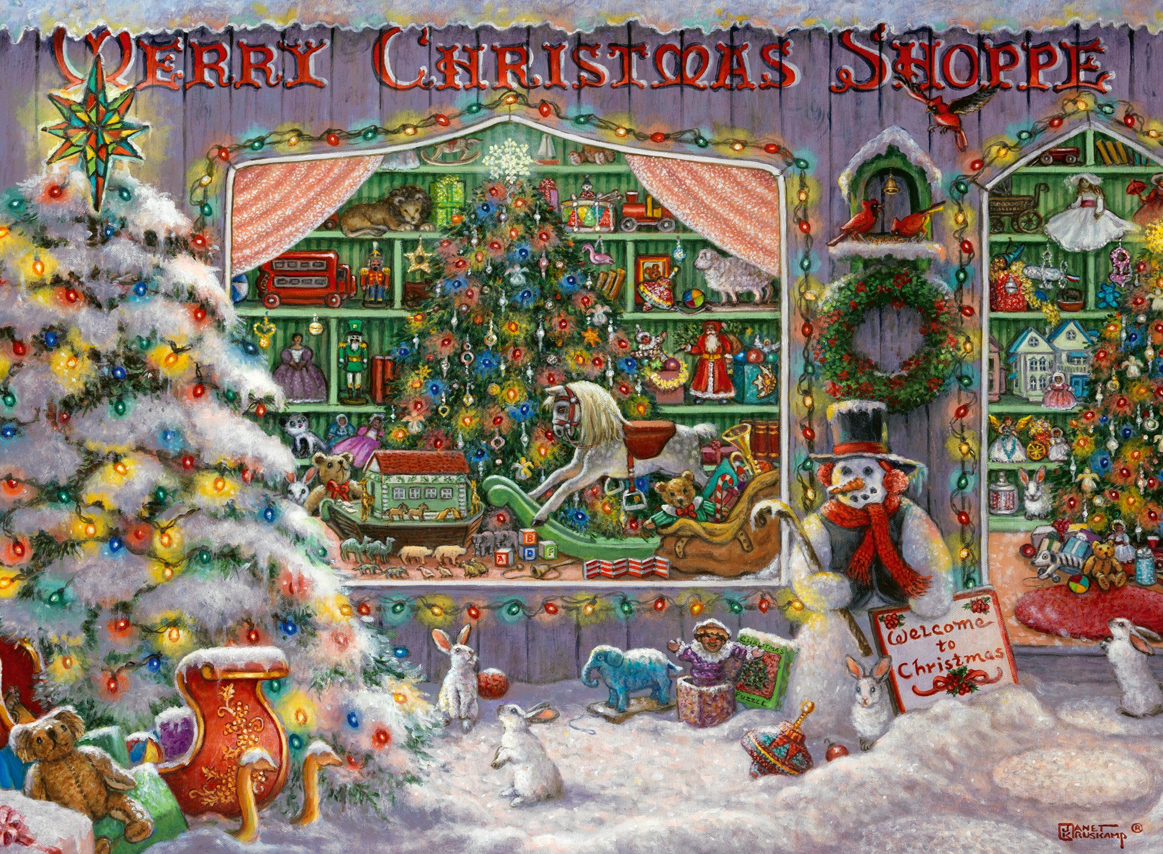 Ravensburger Puzzle Es weihnachtet sehr, 500 Puzzleteile, Made in Germany günstig online kaufen
