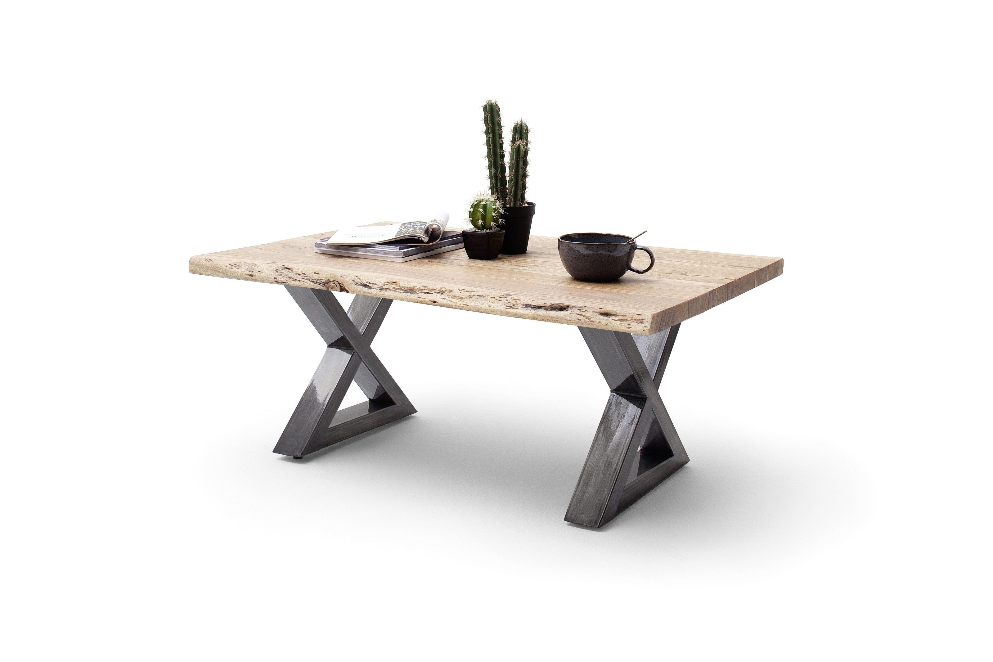 freiraum Couchtisch CARTAGENA, in Akazie natur, massiv lackiert - 110x45x70cm (BxHxT)