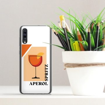 DeinDesign Handyhülle Aperol Spritz, Samsung Galaxy A70 Silikon Hülle Bumper Case Handy Schutzhülle