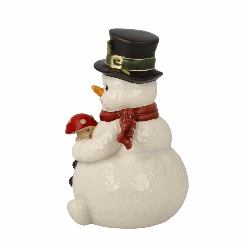 Goebel Weihnachtsfigur Kleiner Glücksbote - Schneemann
