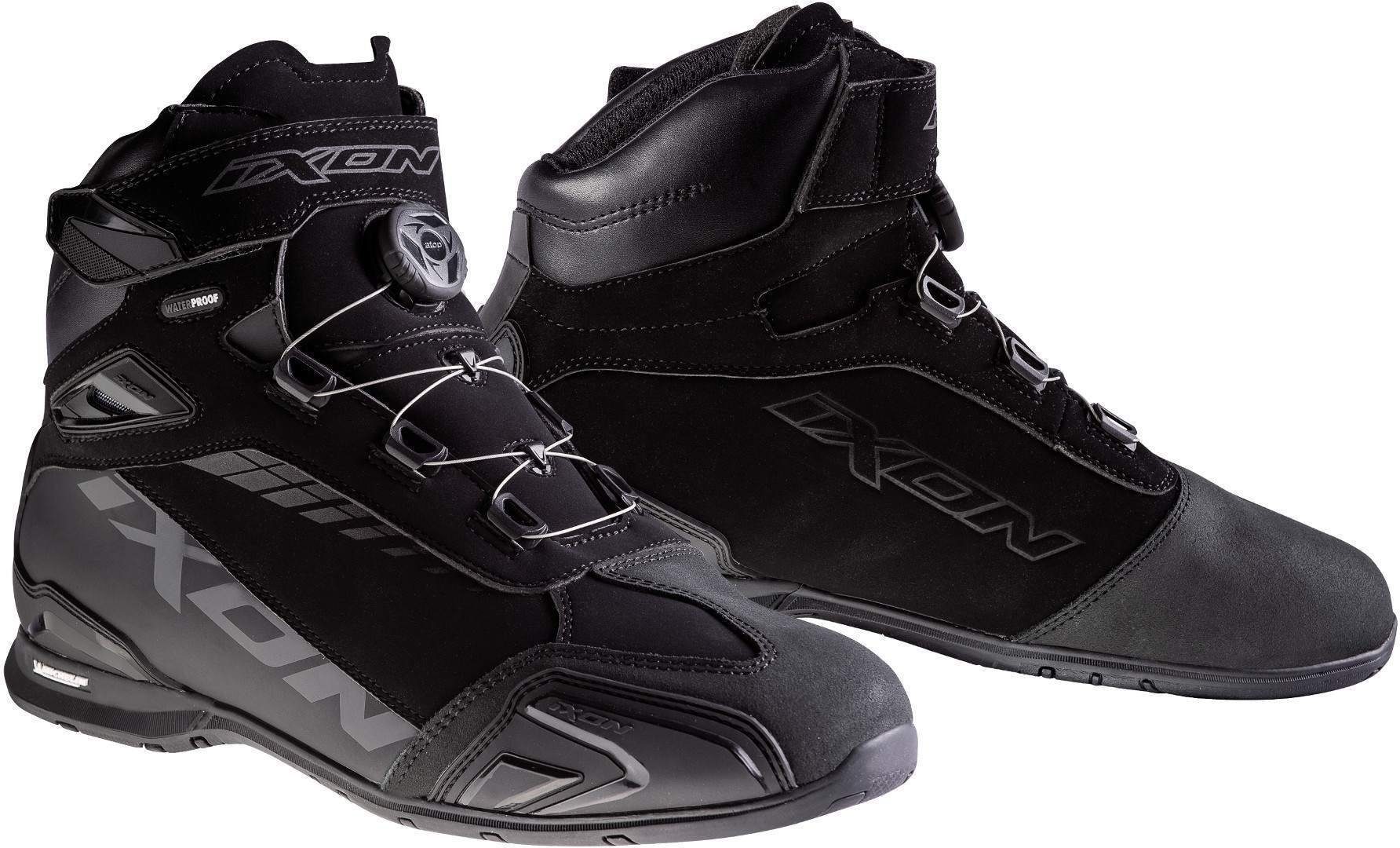 Black Motorradstiefel Motorradschuhe WP Bull Ixon