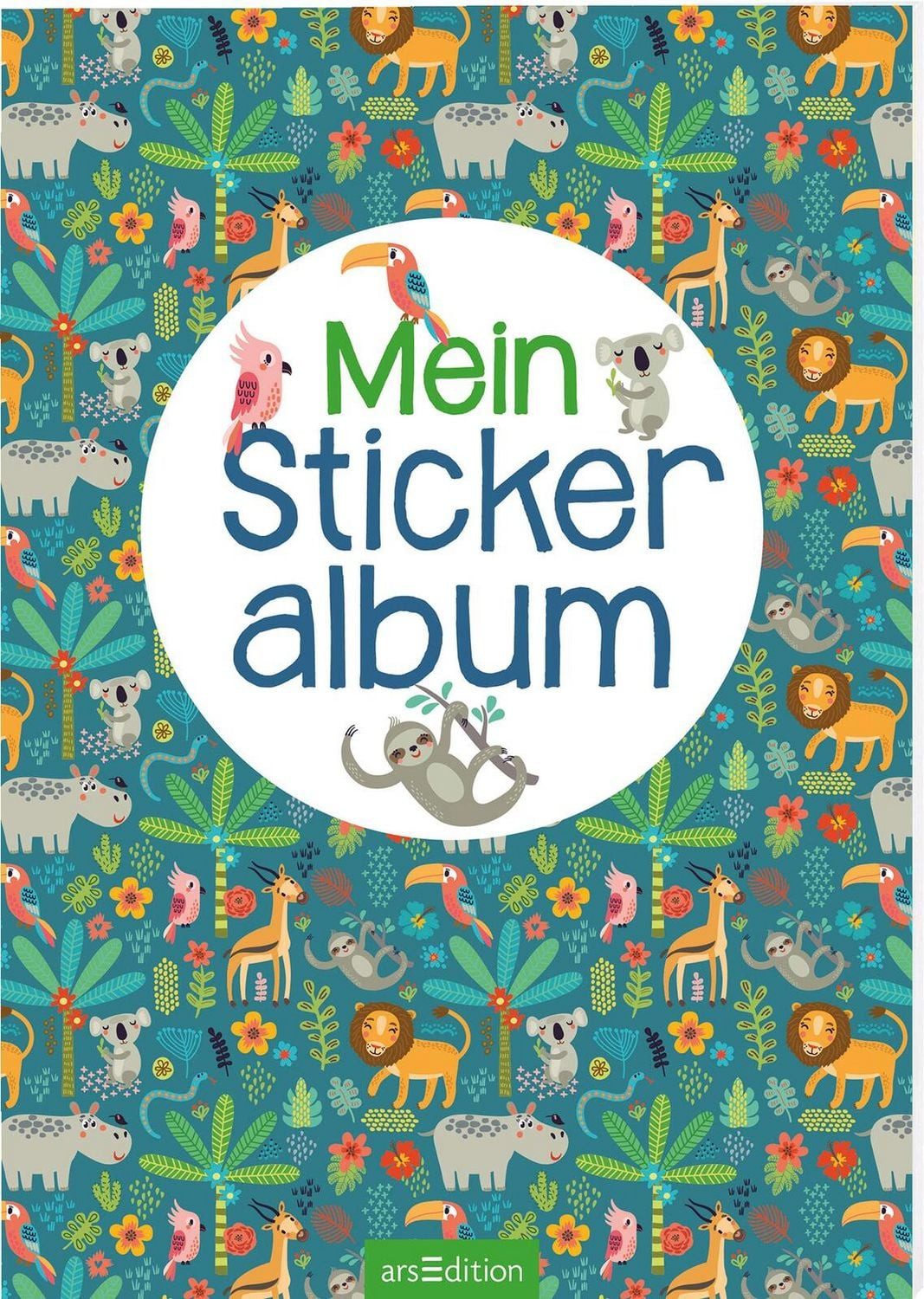 Sticker Mein Stickeralbum – Dschungel