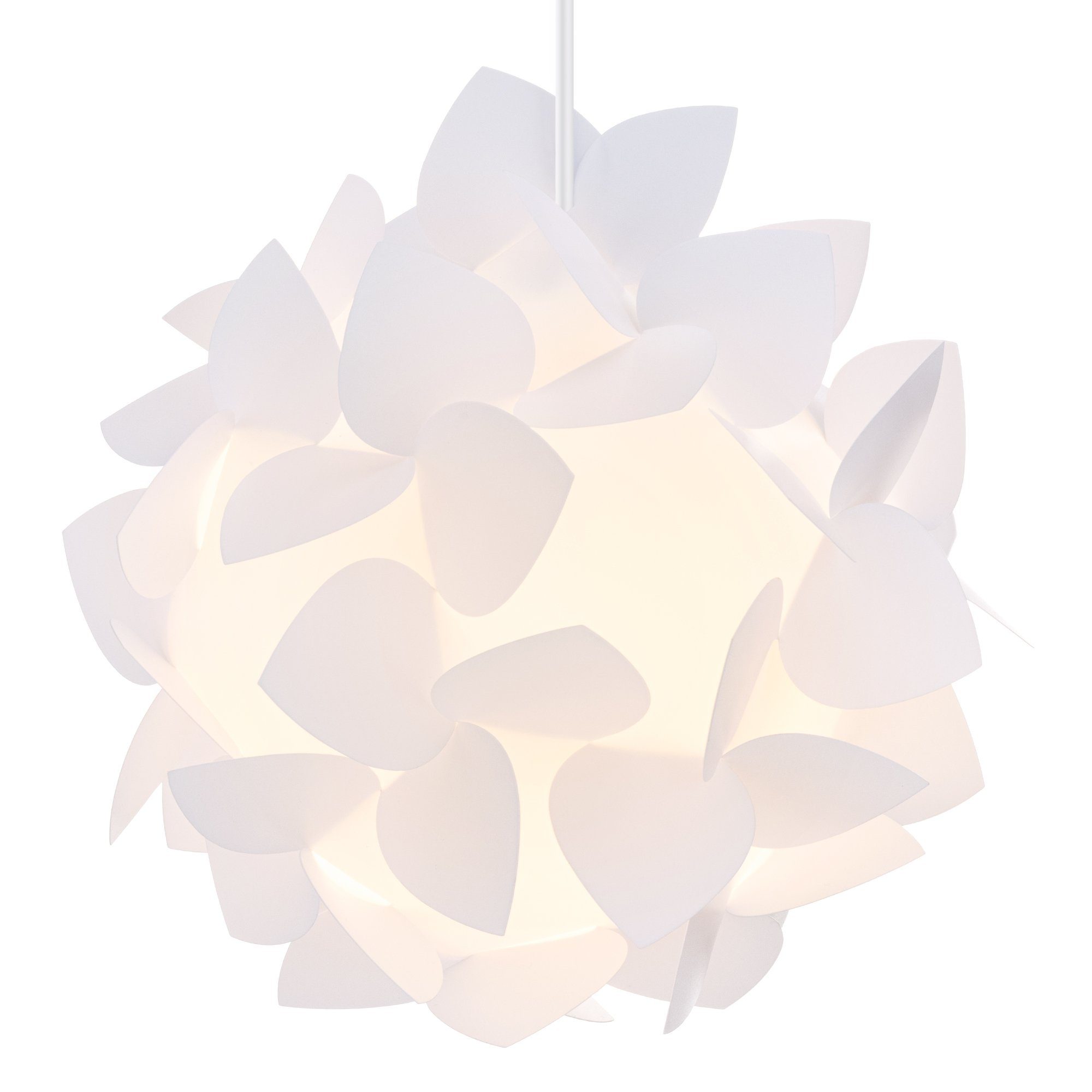 kwmobile Lampenschirm DIY Puzzle Lampenschirm Ø26cm - Lampe Schirm 12 Teile Set