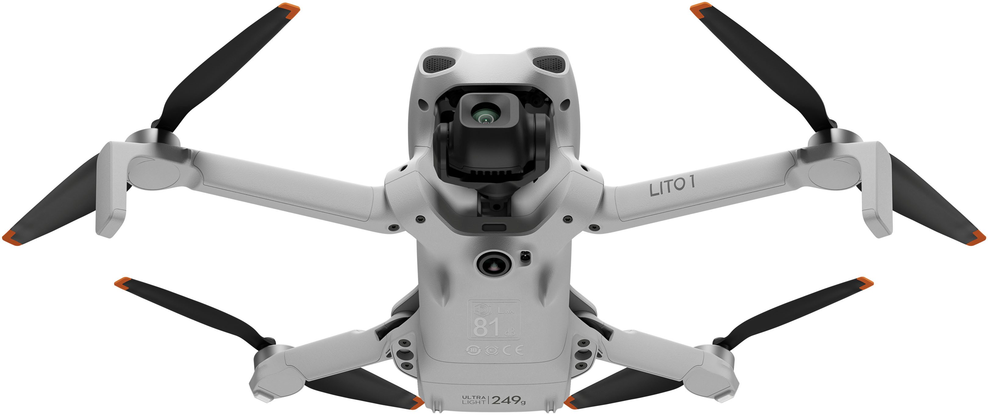 DJI Lito 1 Drohne (4K Ultra HD, Set, DJI RC-N3 Fernsteuerung, 1 Akkus)