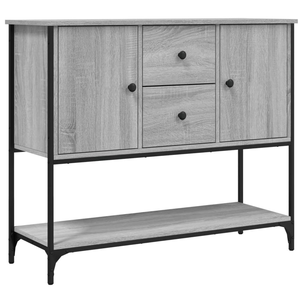 vidaXL Sideboard Sideboard Grau Sonoma 100x36x85 günstig online kaufen