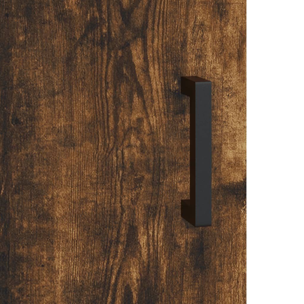 Fächerschrank Wandschrank Holzwerkstoff Räuchereiche 60x31x60 cm (1-St) vidaXL