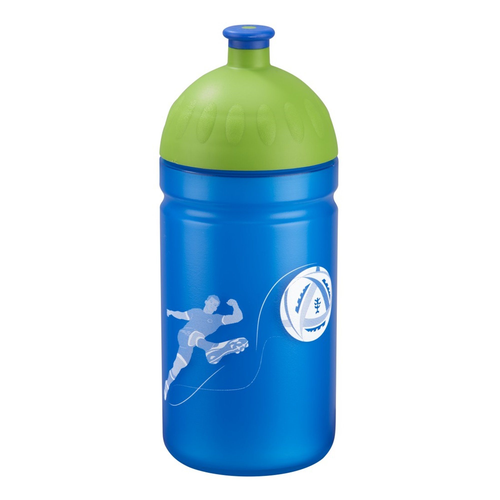Step by Step Trinkflasche 0,5 l, für Kindergarten und Schule Soccer Ben, Blau | Trinkflaschen