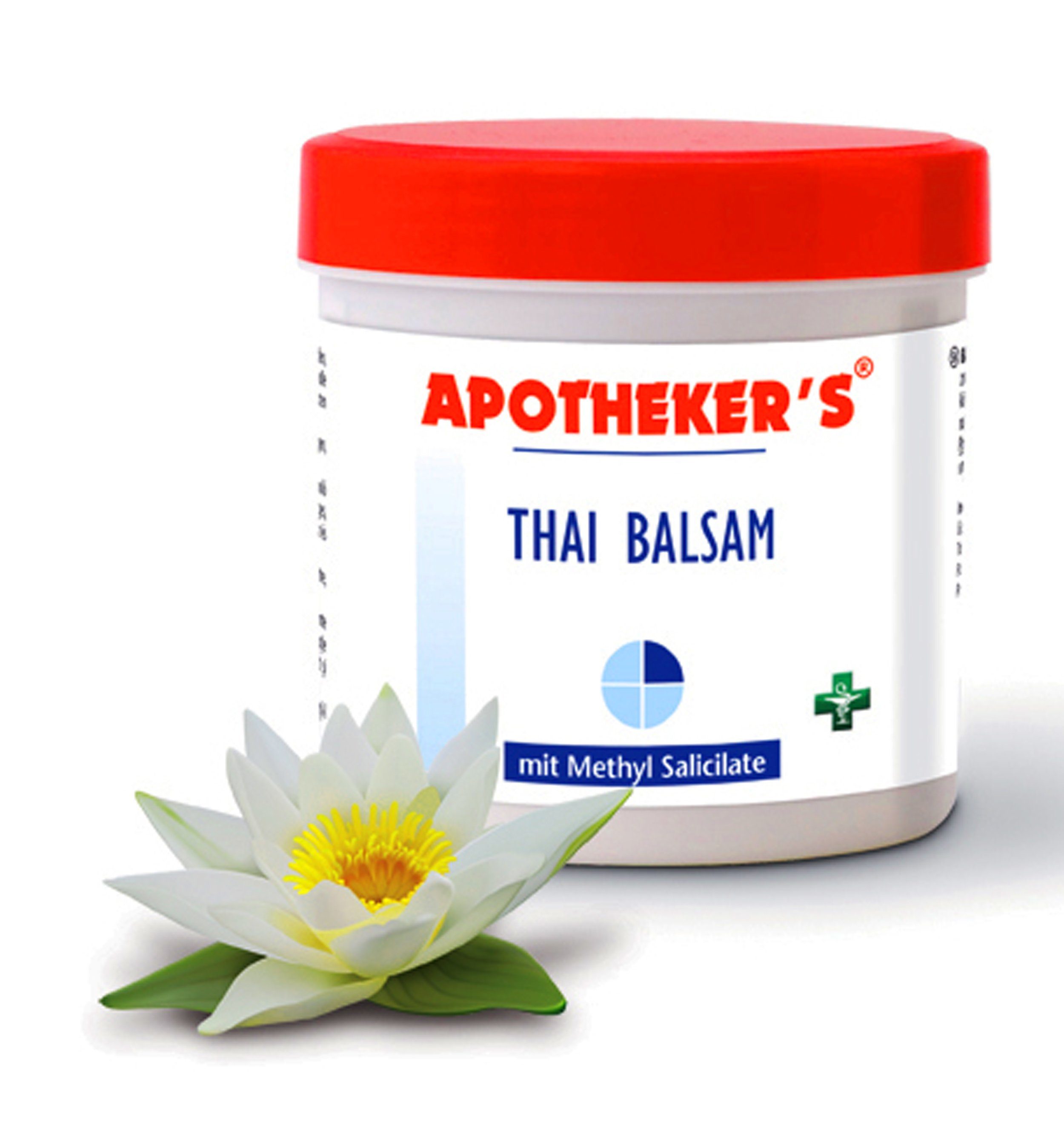 APOTHEKER'S Körperbalsam THAI BALSAM 250ml Methyl Salicilate Massagecreme Massagegel 50, 1-tlg., Sport Massage Creme Lotion Salbe Gel