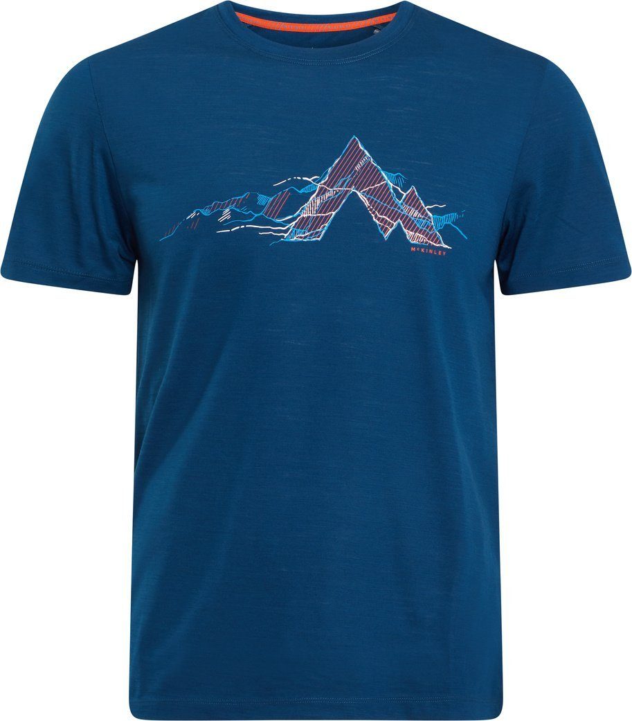McKINLEY T-Shirt He.-T-Shirt Shane TEE M BLUE PETROL