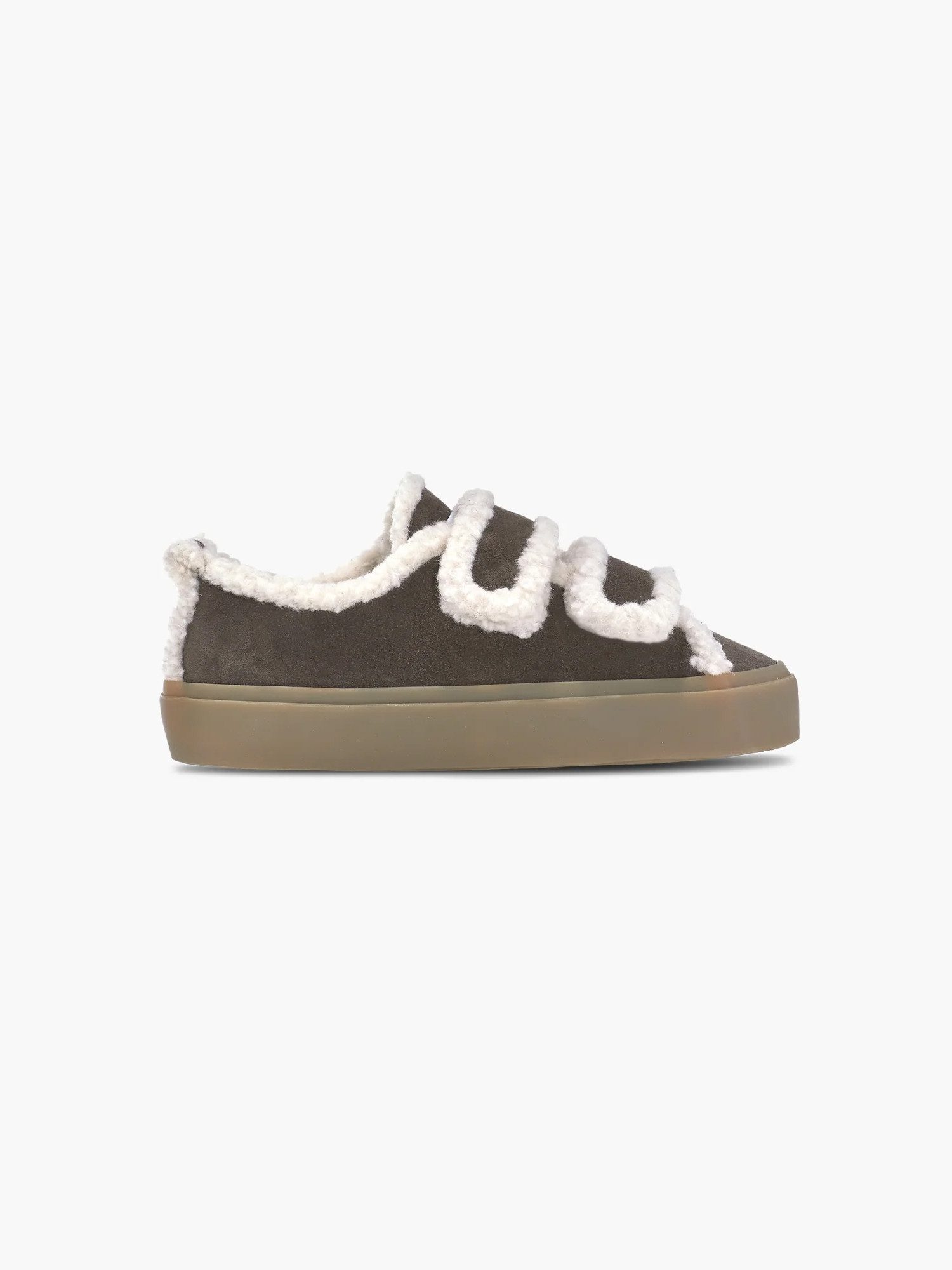 INUIKII Inuikii Shearling Low Velcro Stiefelette