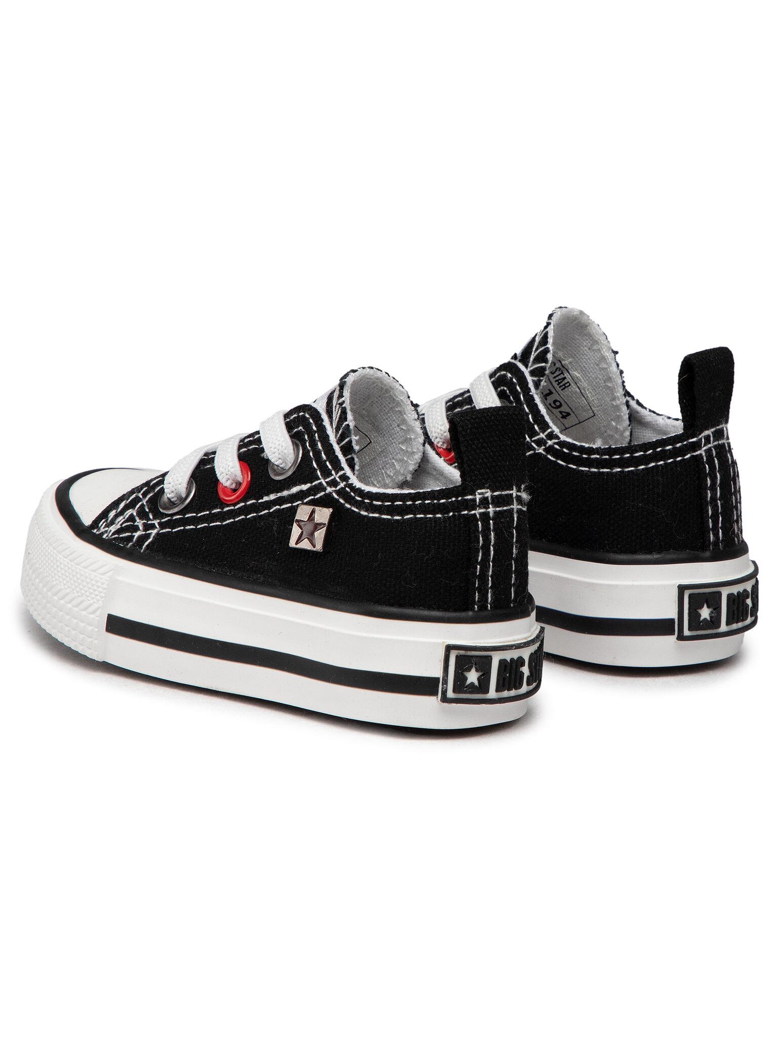 BIG STAR Sneakers aus Stoff HH374194 Black Sneaker