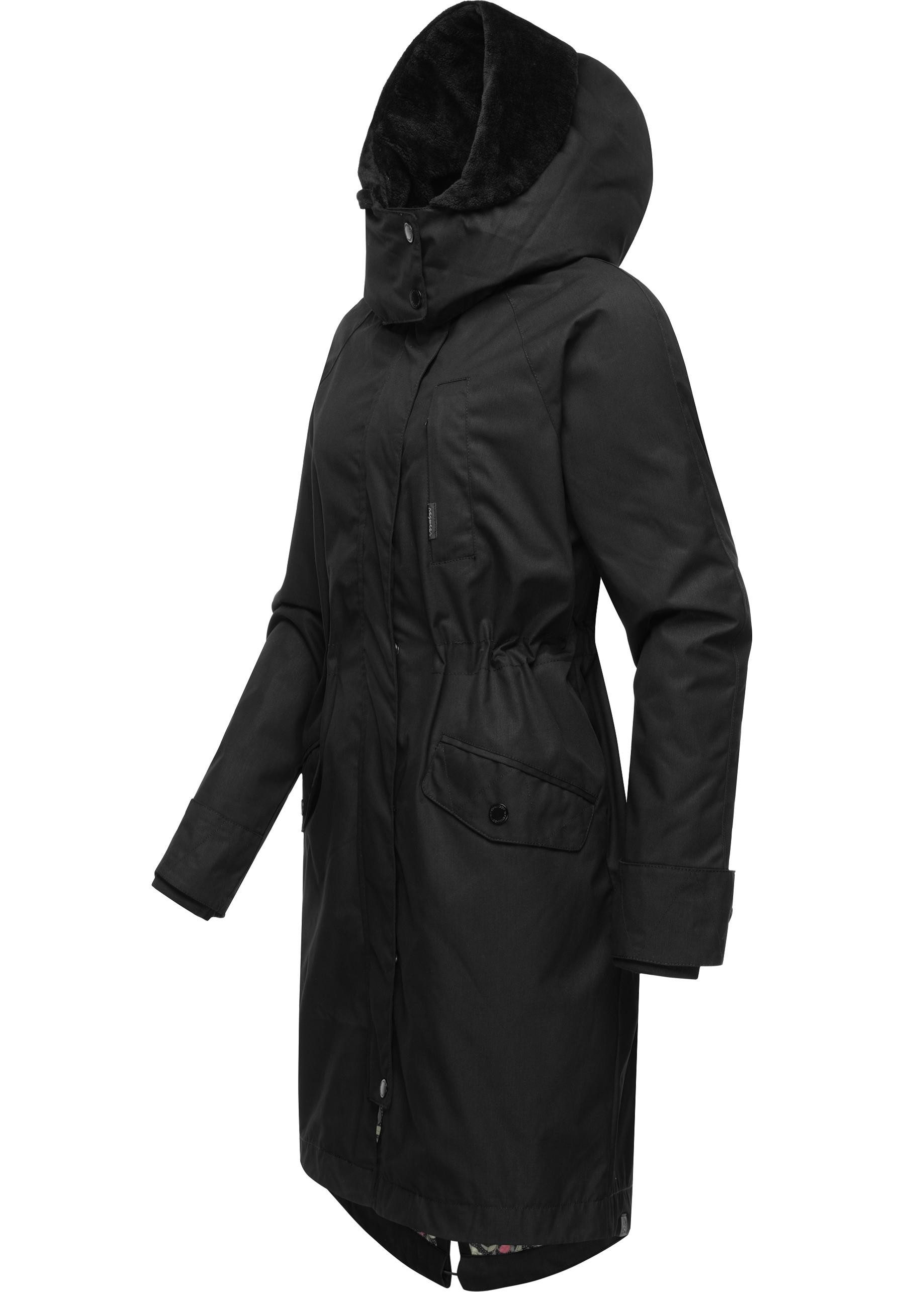 Ragwear Kurzmantel Nicco Stylischer Damen Parka für die Übergangszeit