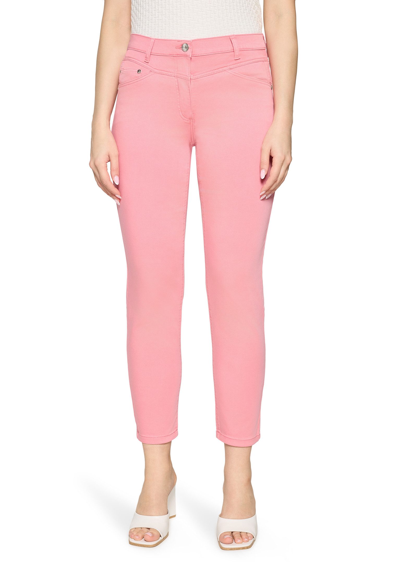 Stoffhose Damen Slim Fit