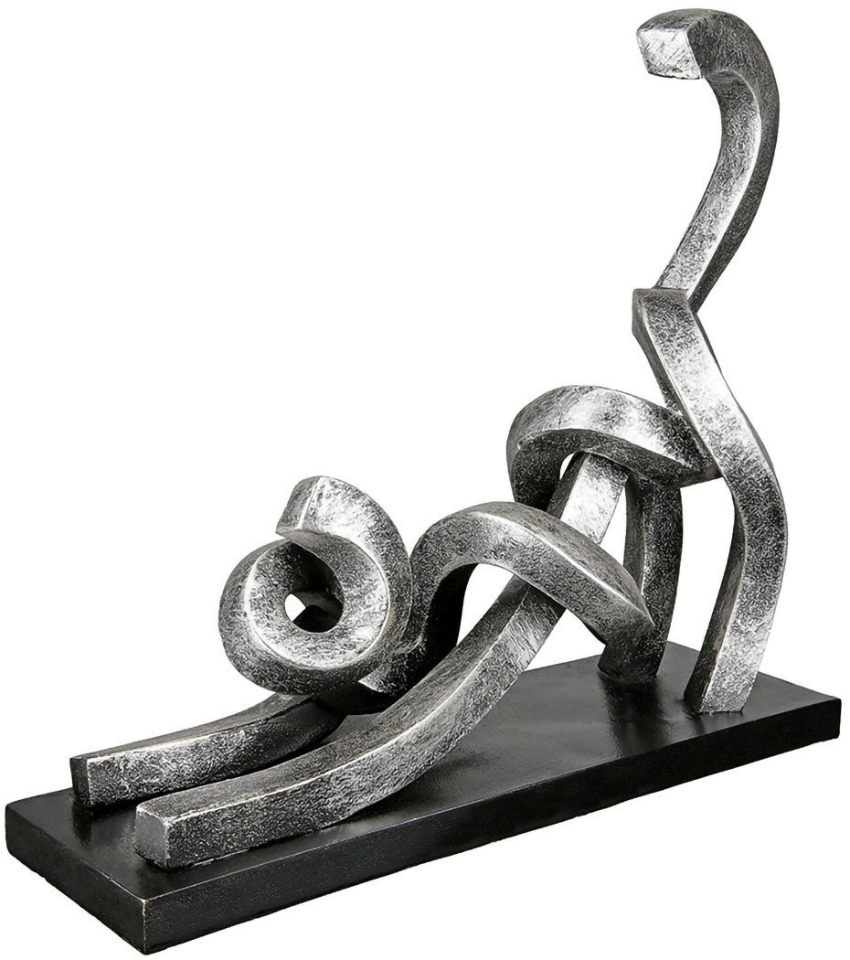 Casablanca by Gilde Tierfigur Katze "Stretching" auf Base (1 St)