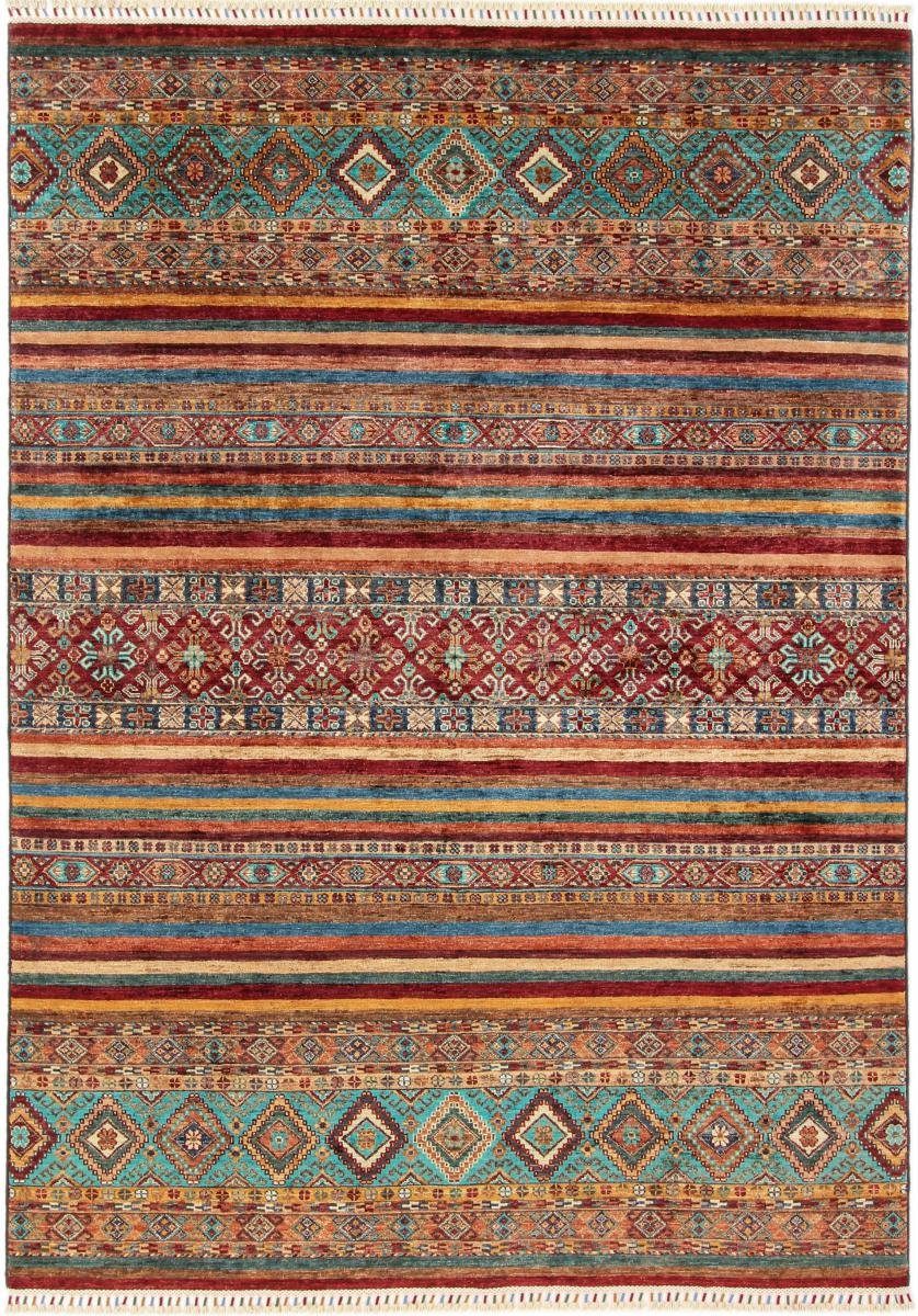Orientteppich Arijana Shaal 178x248 Handgeknüpfter Orientteppich, Nain Trading, rechteckig, Höhe: 5 mm