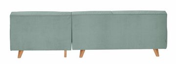 TOM TAILOR HOME Ecksofa NORDIC CHIC, mit Recamiere, im Retrolook, Füße Buche natur