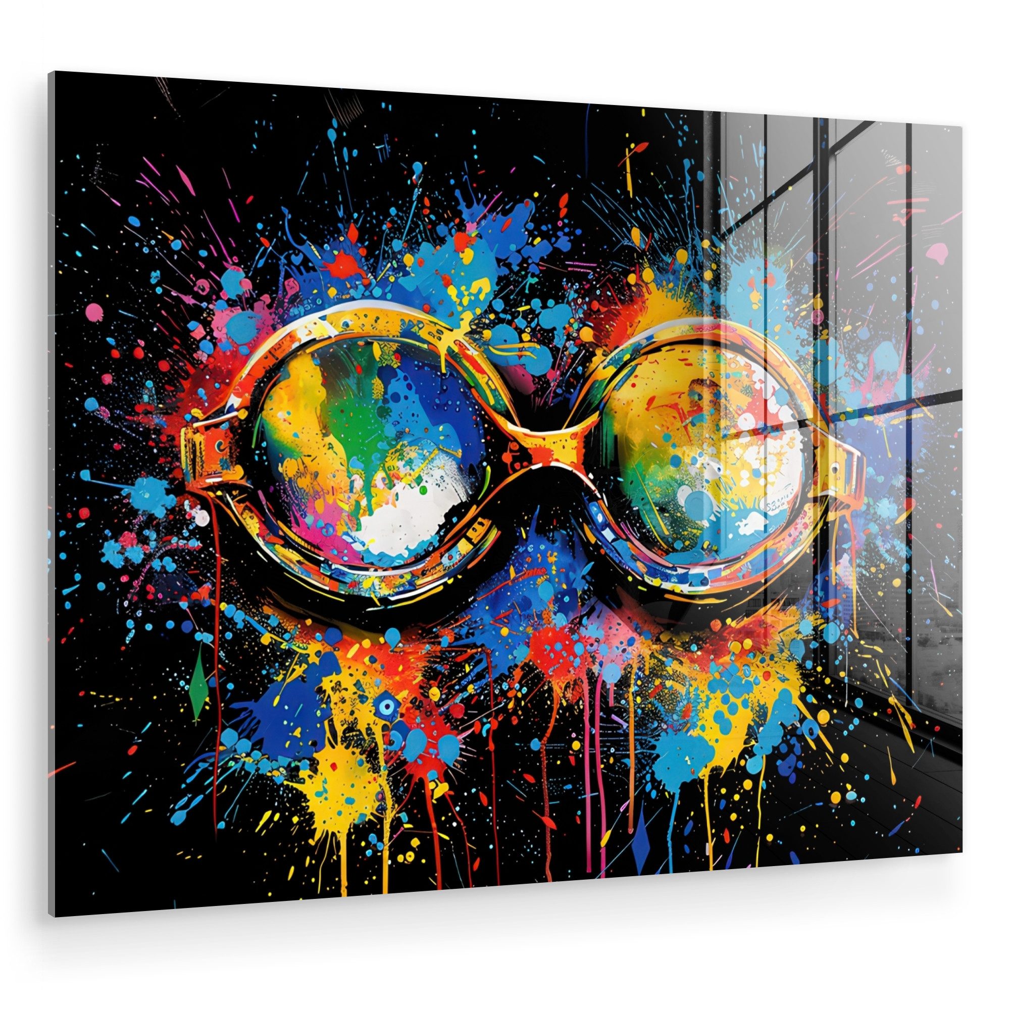 MuchoWow Acrylglasbild Graffiti - Sport - günstig online kaufen