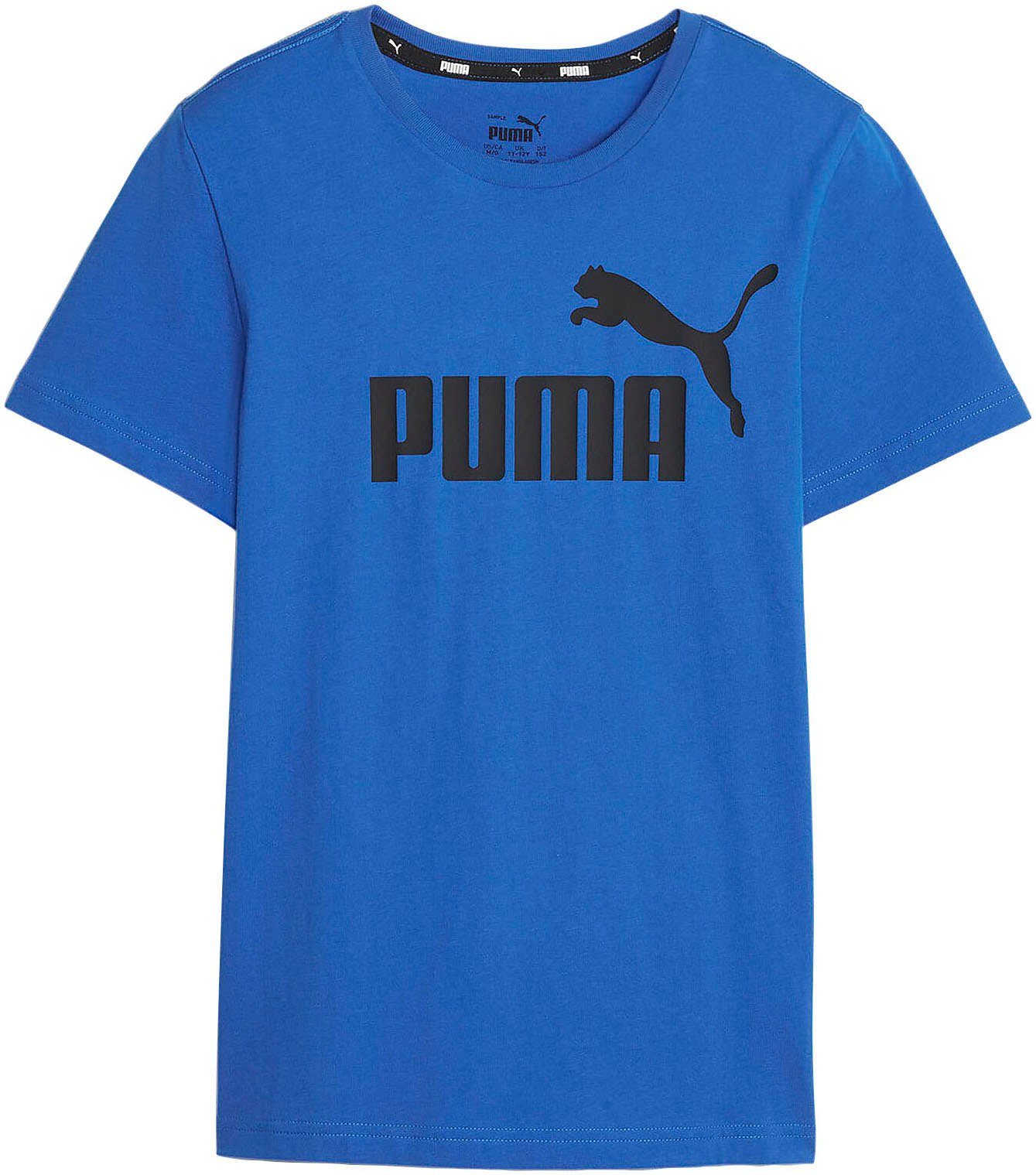 T-Shirt B PUMA TEE Racing ESS Blue LOGO