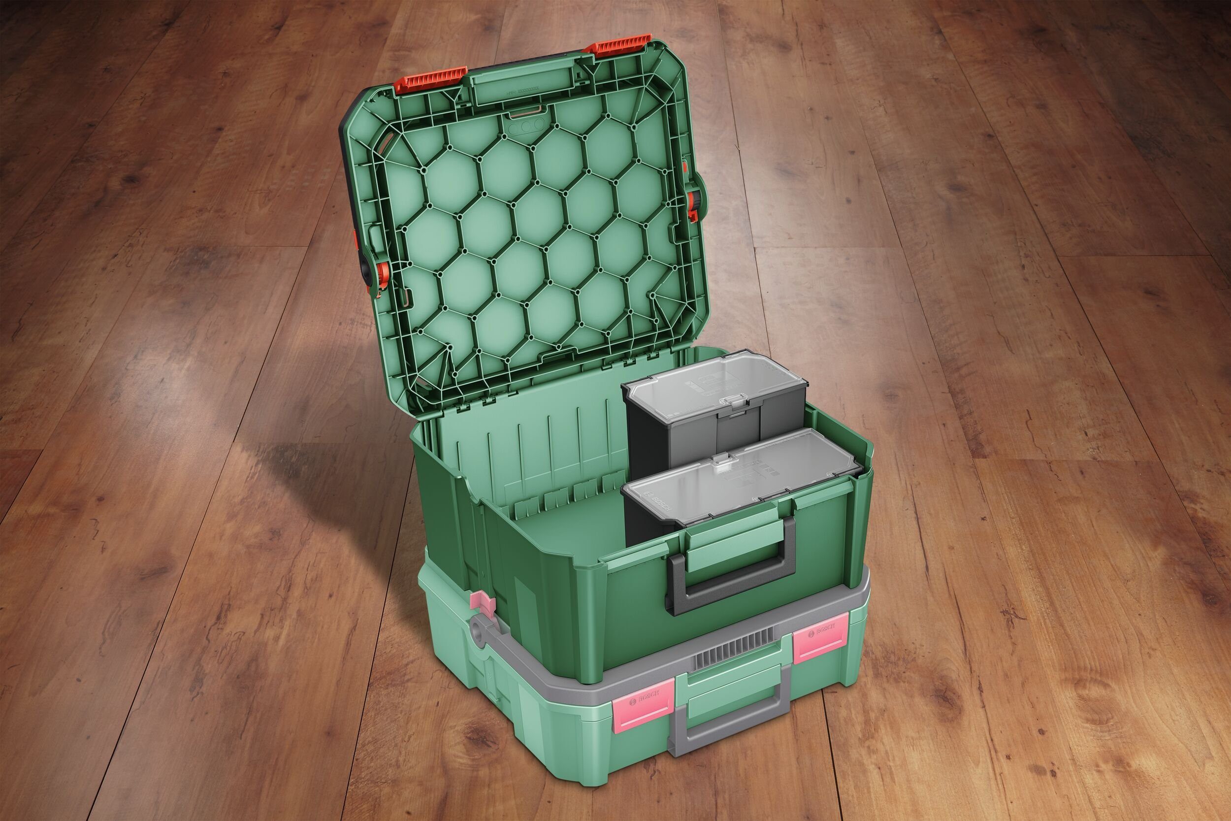 Werkzeugkoffer, Größe Zubehörbox M SystemBox Bosch Home Kleine & - Garden