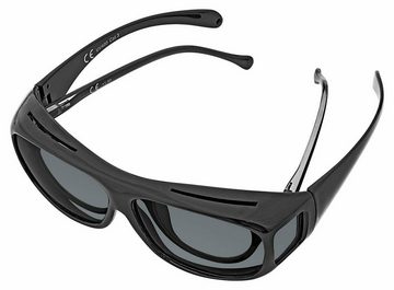 WEDO Sonnenbrille Überziehbrille für Brillenträger Überzieh-Sonnenbrille +Sleeve