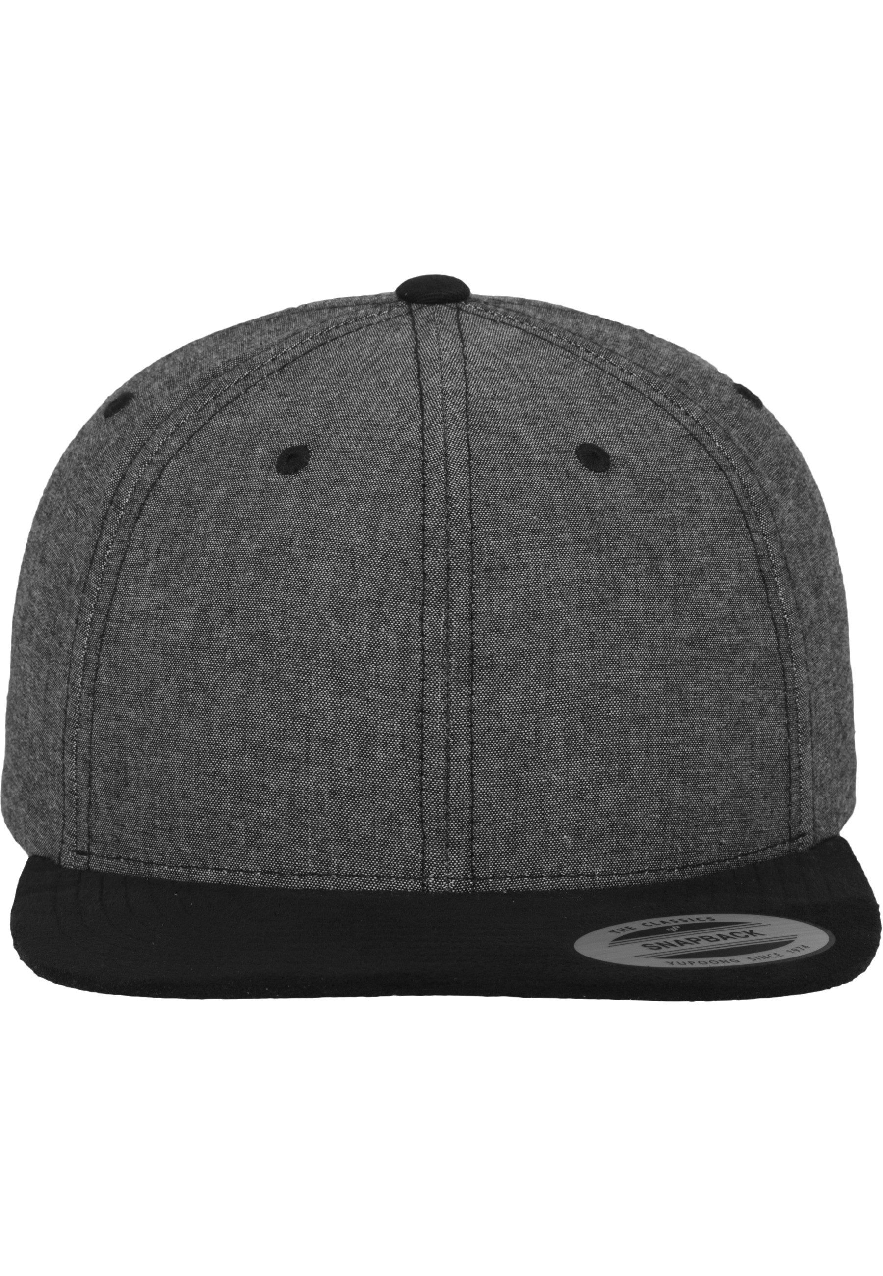 Flex Cap Flexfit Unisex Chambray-Suede Snapback