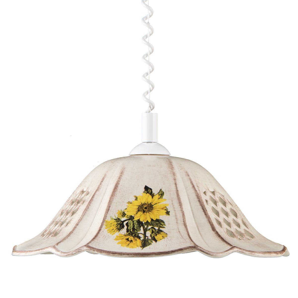 Helios Leuchten Pendelleuchte Küchenlampe Keramik, Keramiklampe, Deckenlamp günstig online kaufen