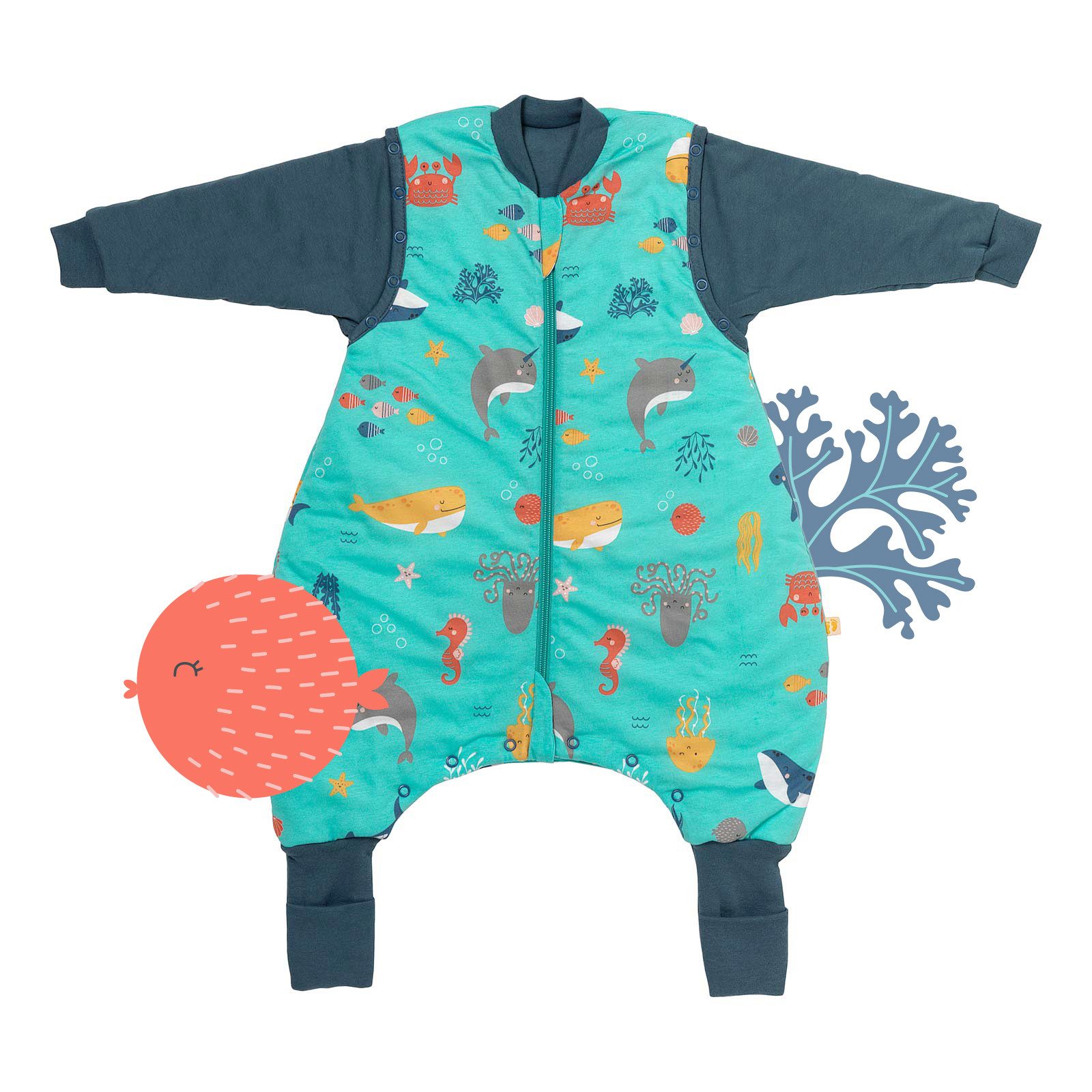Schlummersack Kinderschlafsack Schlafsack mit Füßen und günstig online kaufen