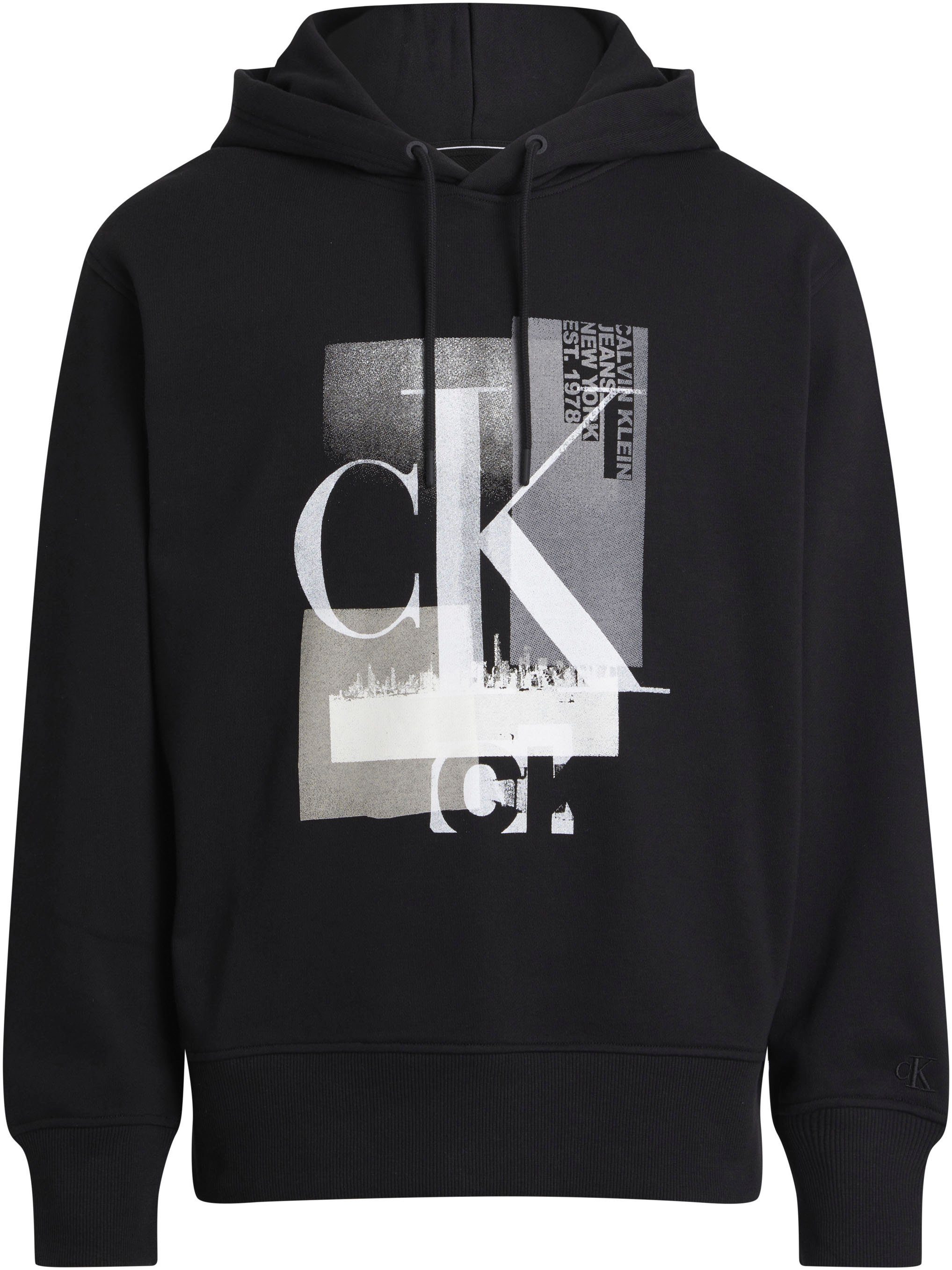 Kapuzensweatshirt HOODIE Klein LANDSCAPE Calvin CONNECTED Jeans LAYER