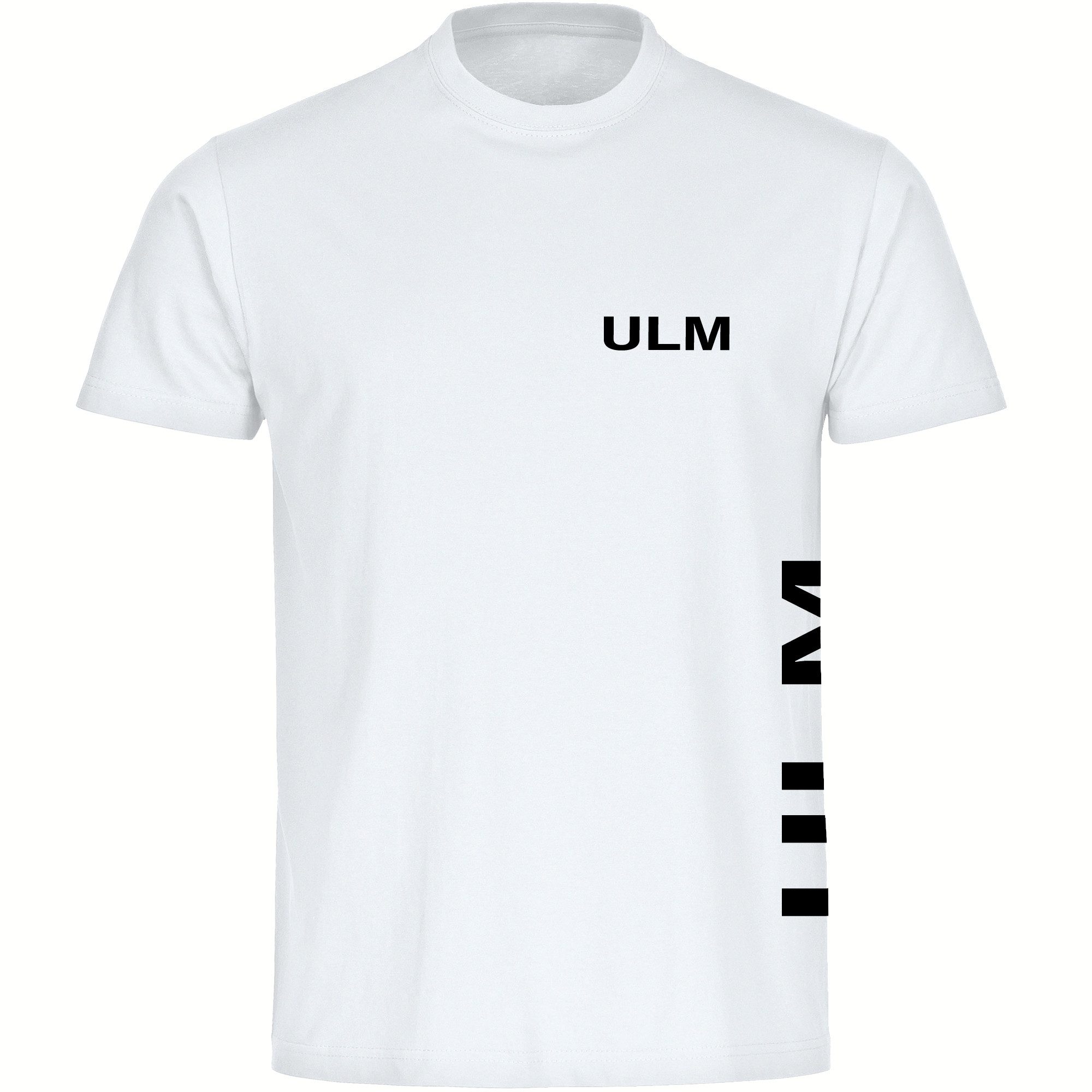 T-Shirt Herren Ulm - Brust & Seite - Männer