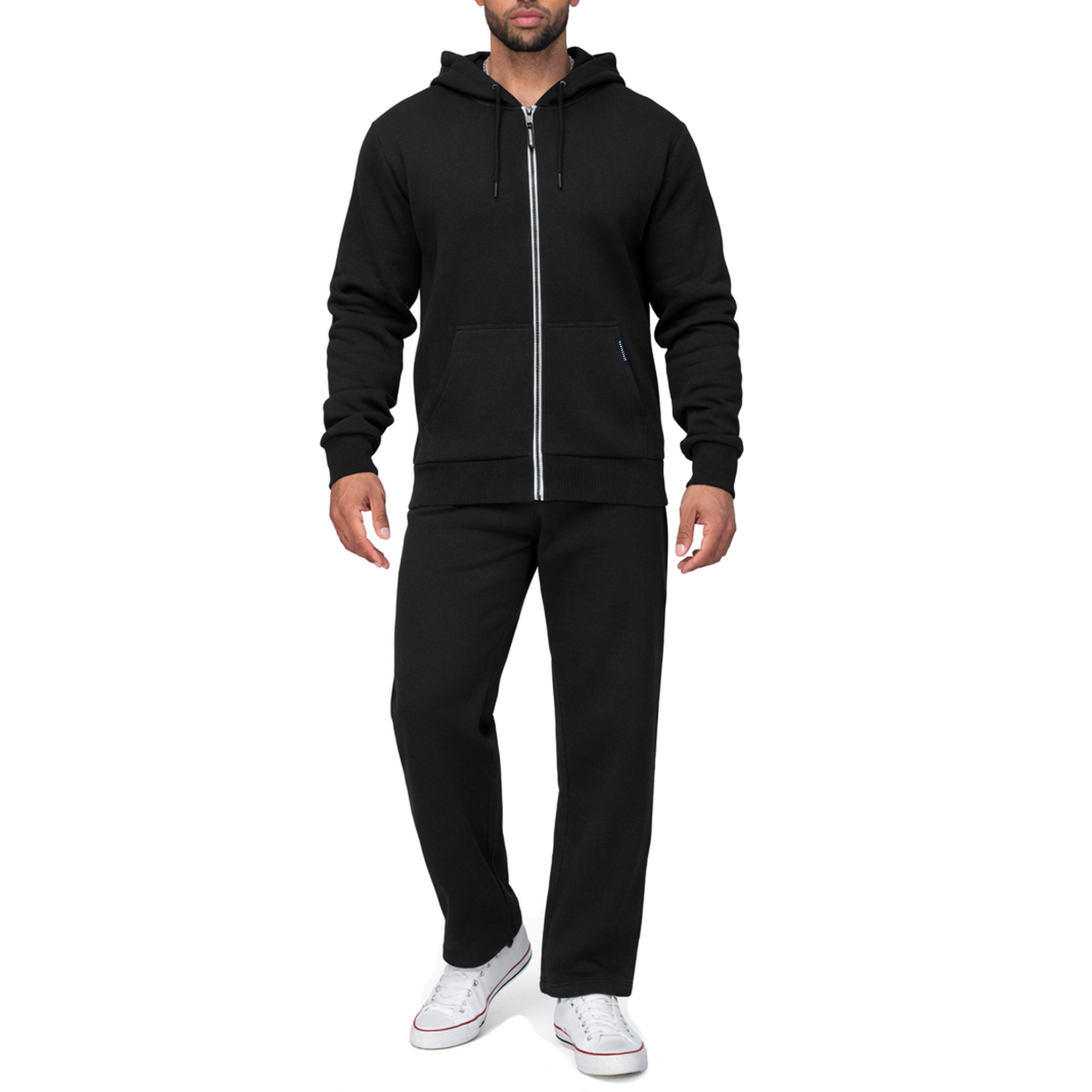 Basisstoff Trainingsanzug Laufforest Herren Jogging Anzug Trainingsanzug Ha günstig online kaufen
