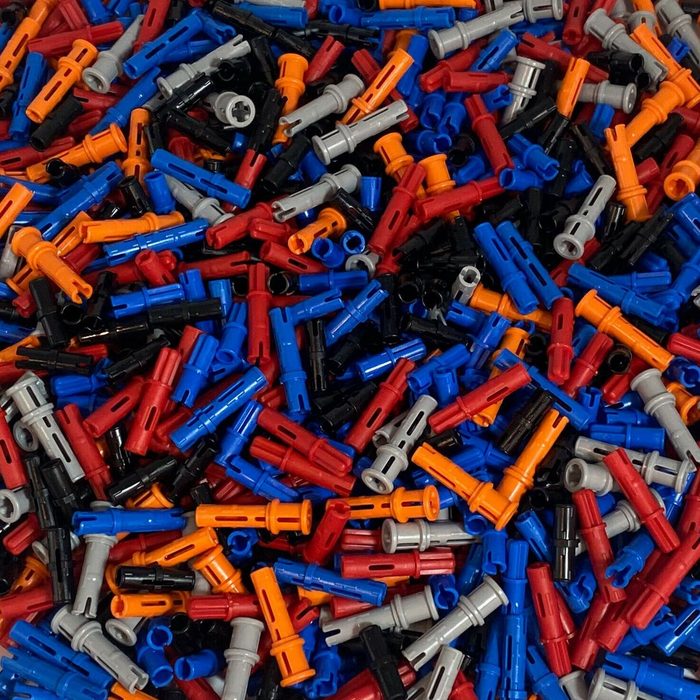 LEGO® Spielbausteine LEGO® Technic - Pins Verbinder Mix - 500 Teile - NEU (Creativ-Set 500 St) Made in Europe