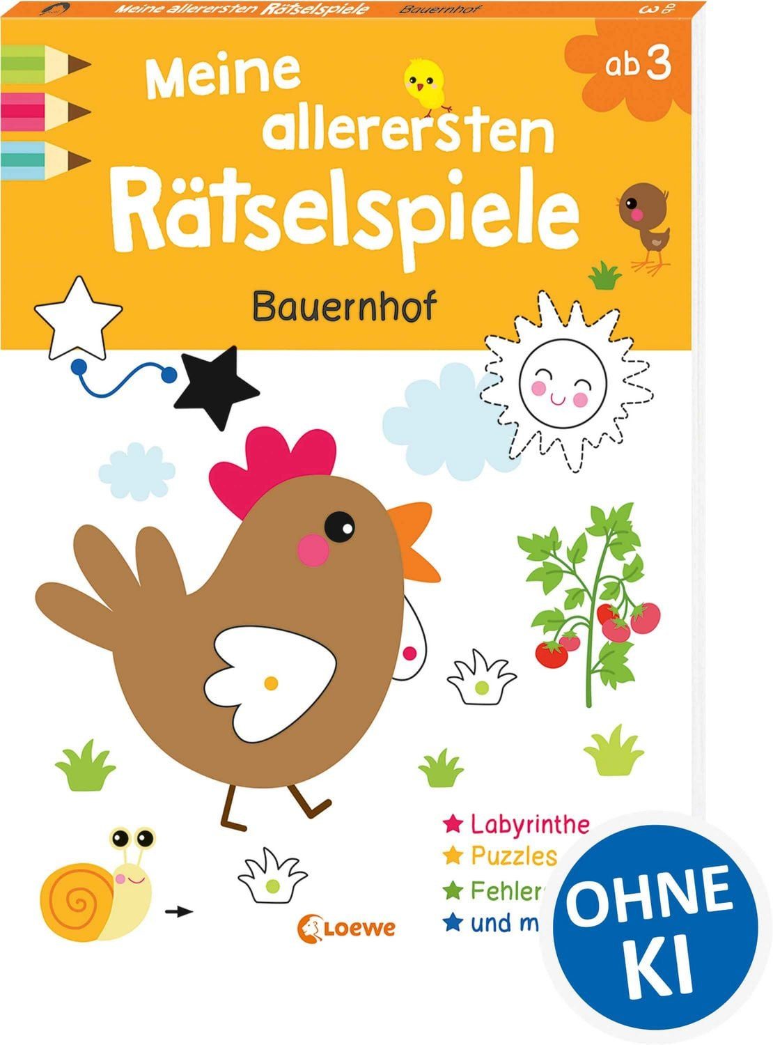 Meine allerersten Rätselspiele - Bauernhof / diverse