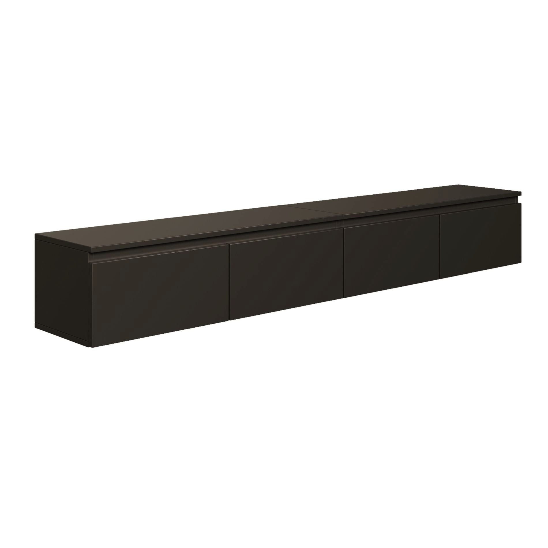 Selsey TV-Schrank BEMMI Hängendes TV-Möbel mit Klappenfächern, 4 Breiten, matt, minimalistisch