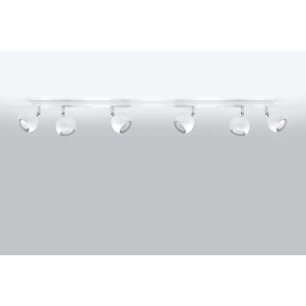 Bewegliche Weiß Deckenleuchte inklusive, Deckenlampe Deckenspot, nicht etc-shop Strahler LED Wohnzimmer Leuchtmittel