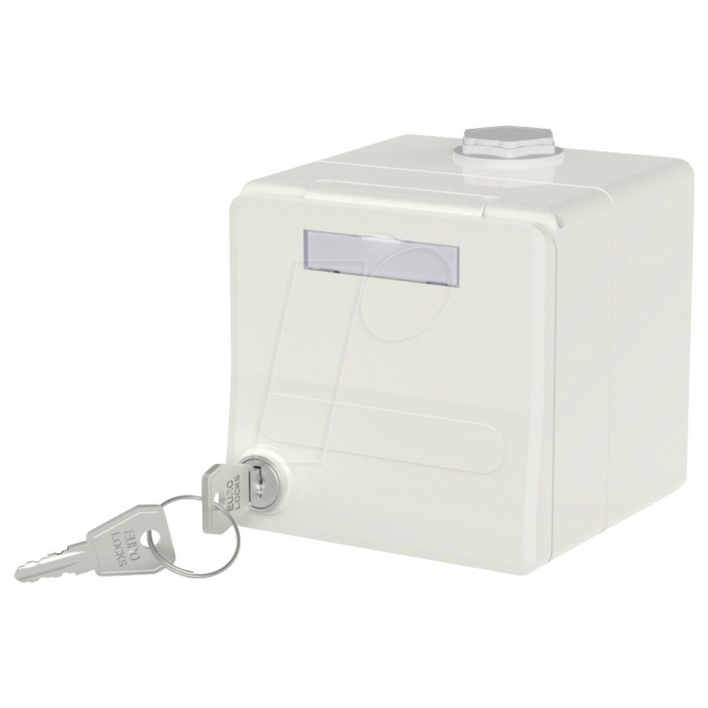 Metz Connect Metz Connect Gehäuse Aufputz Reinweiß für Keystone Netzwerk-Adapter