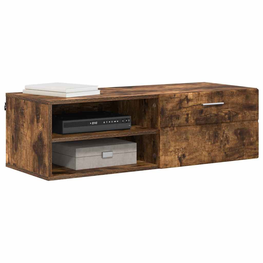 vidaXL Wohnzimmer-Set TV-Schränk Räuchereiche 100.5 x günstig online kaufen