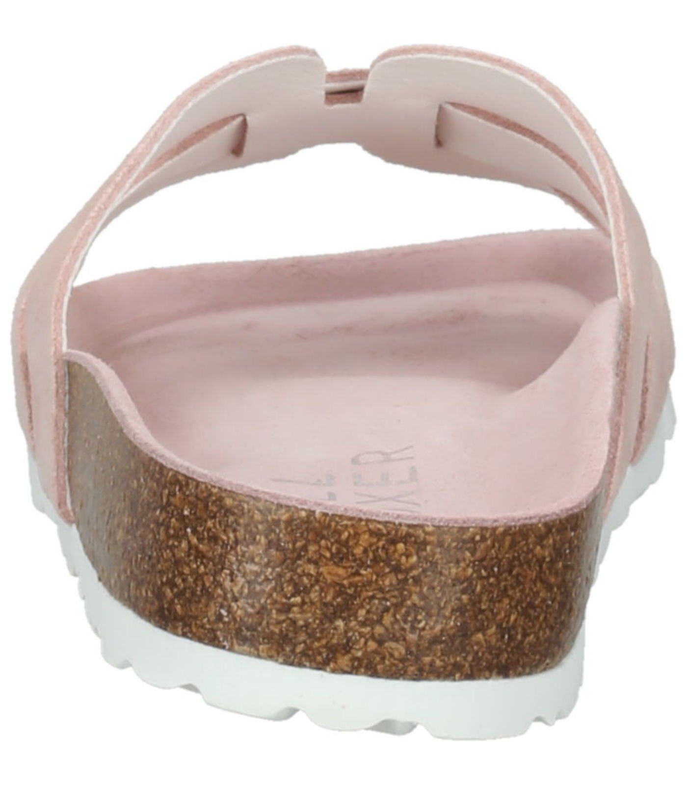 Bullboxer Pantoletten Rosa Leder Pantolette