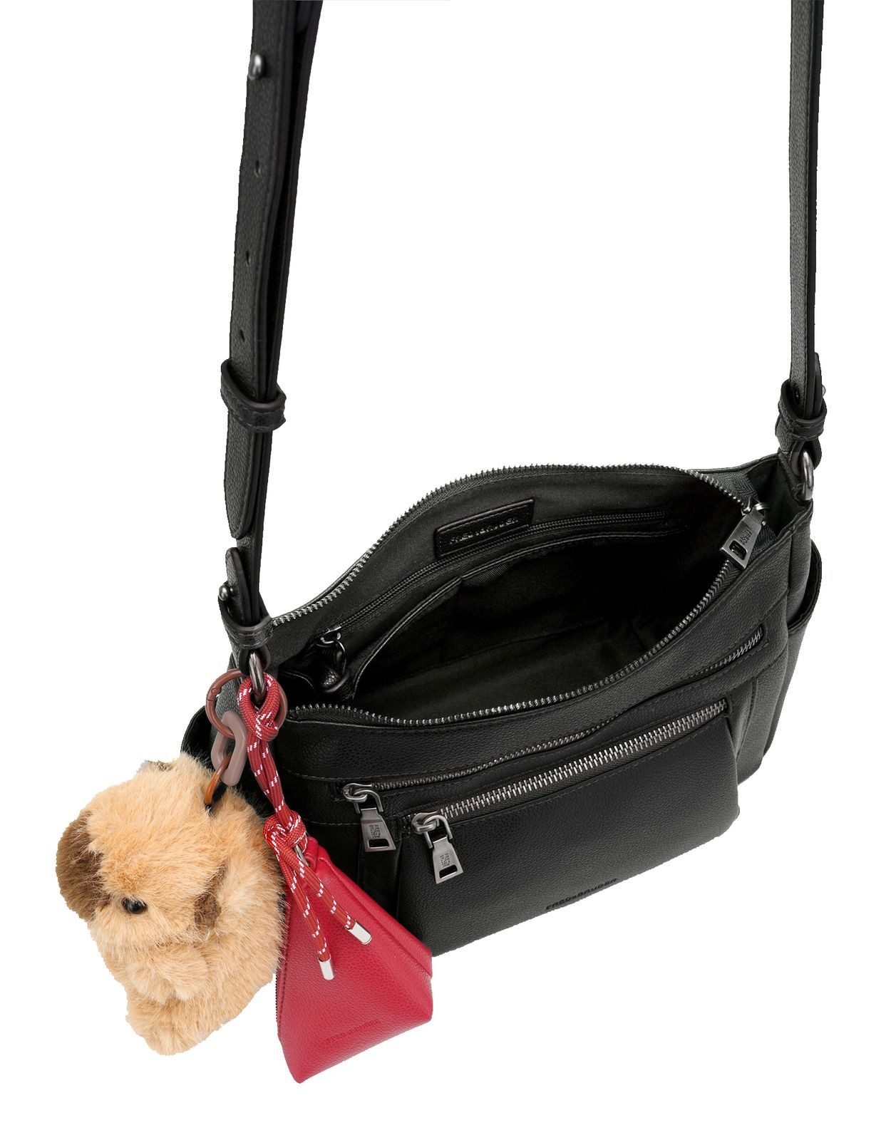 FREDsBRUDER Umhängetasche My Bestie Multi-Crossbag (Set, 2-tlg), aus echtem Leder