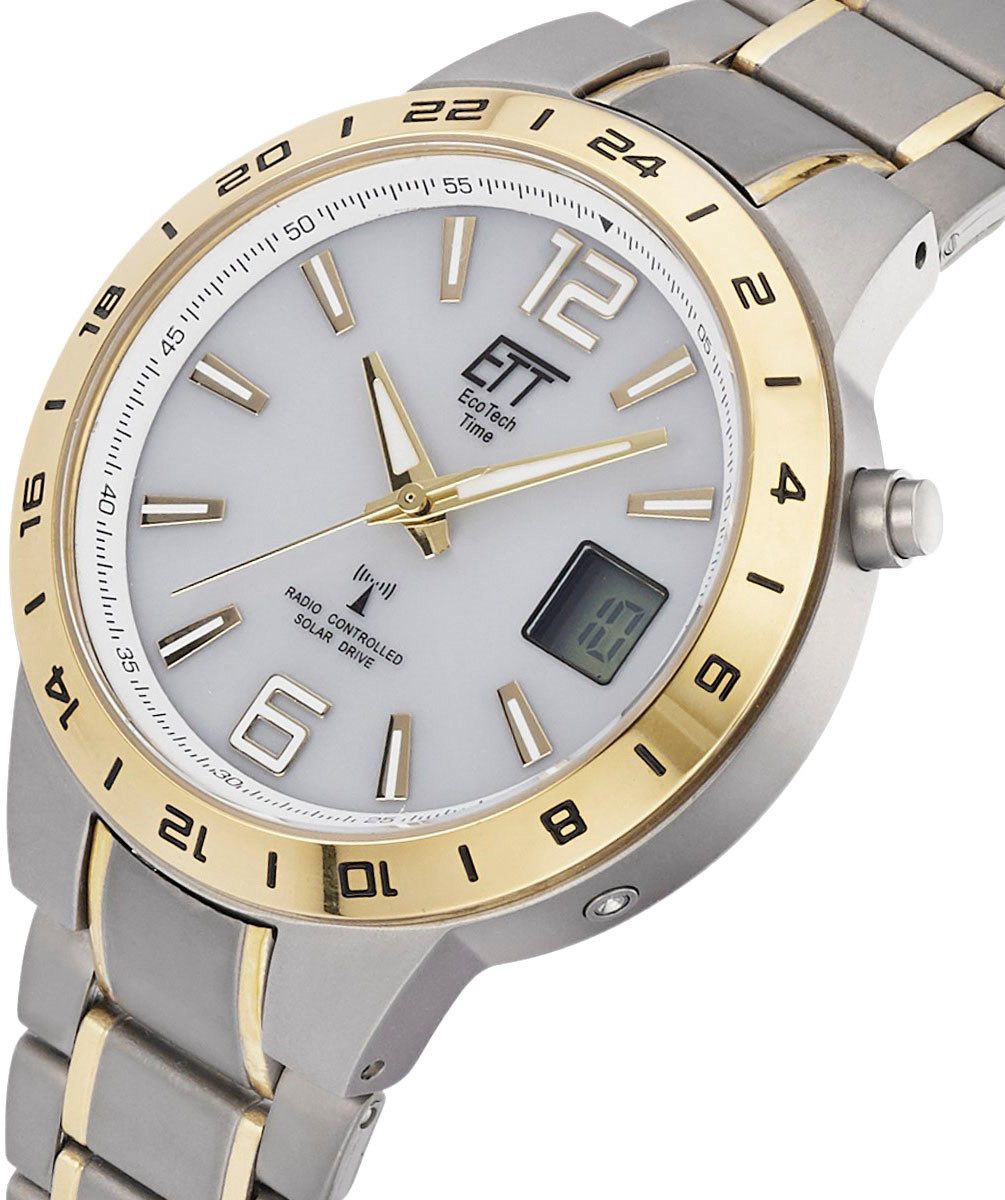 ETT Funkuhr Basic Titan EGT-11410-40M, Armbanduhr, Solar, Herren, Titan, au günstig online kaufen