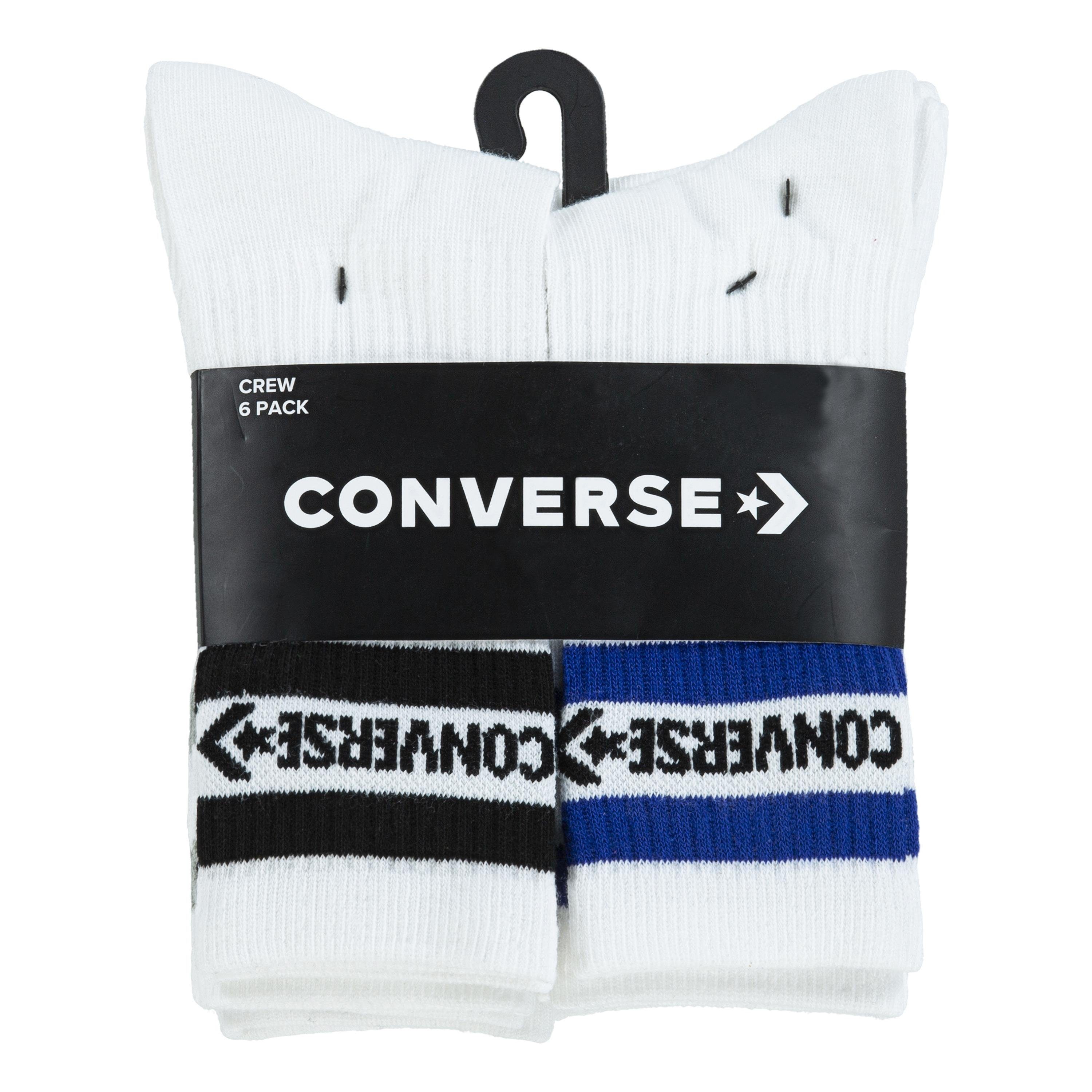 WORDMARK Kinder für (6-Paar) Converse 6PK Sportsocken CREW -