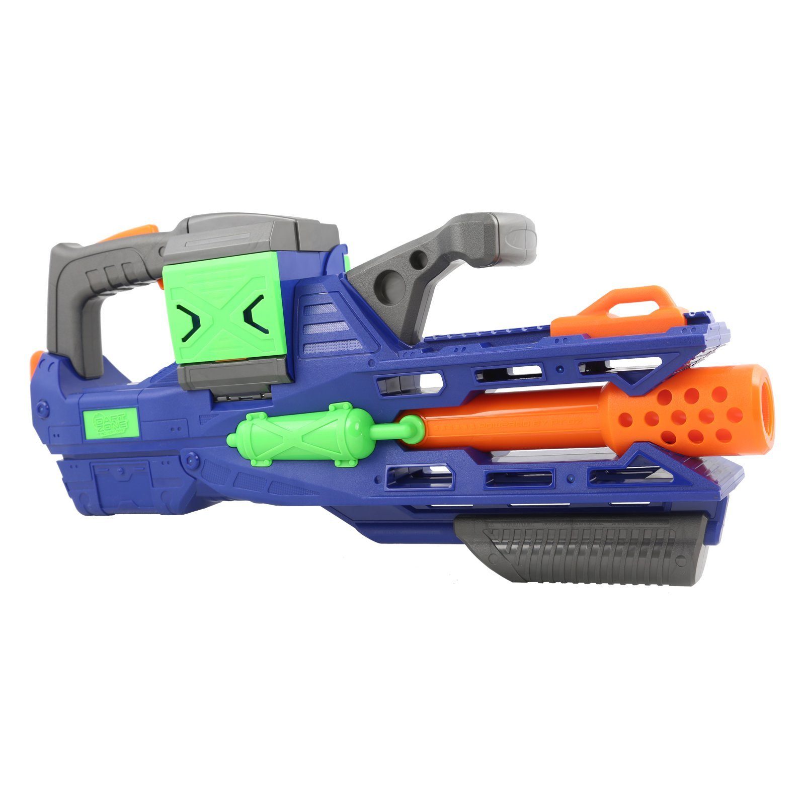 Prime Time Toys Blaster Dartblaster Destructor, Hohe Feuerrate und einzigartiger Schnelllademechanismus.