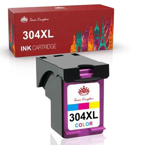 Toner Kingdom 1 Tri-Farbe für HP 304XL 304 XL Druckerpatronen Tintenpatrone (AMP 130 ENVY 5010 5030)