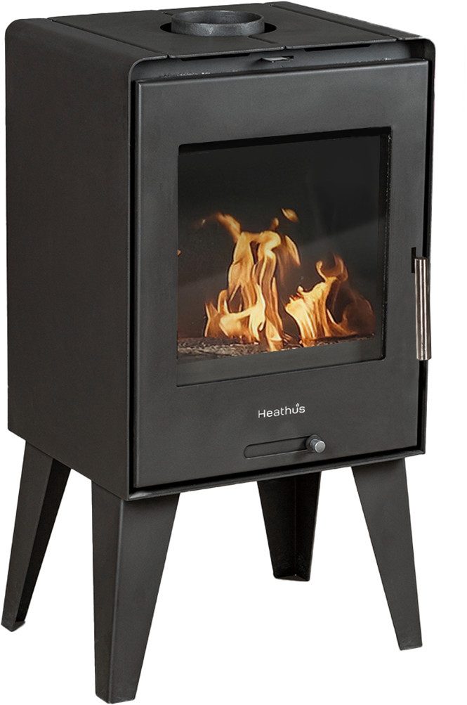 Kaminofen Heathus »K 59«, 6,5 kW, Zeitbrand, Kompakter Ofen mit Panorama Si günstig online kaufen