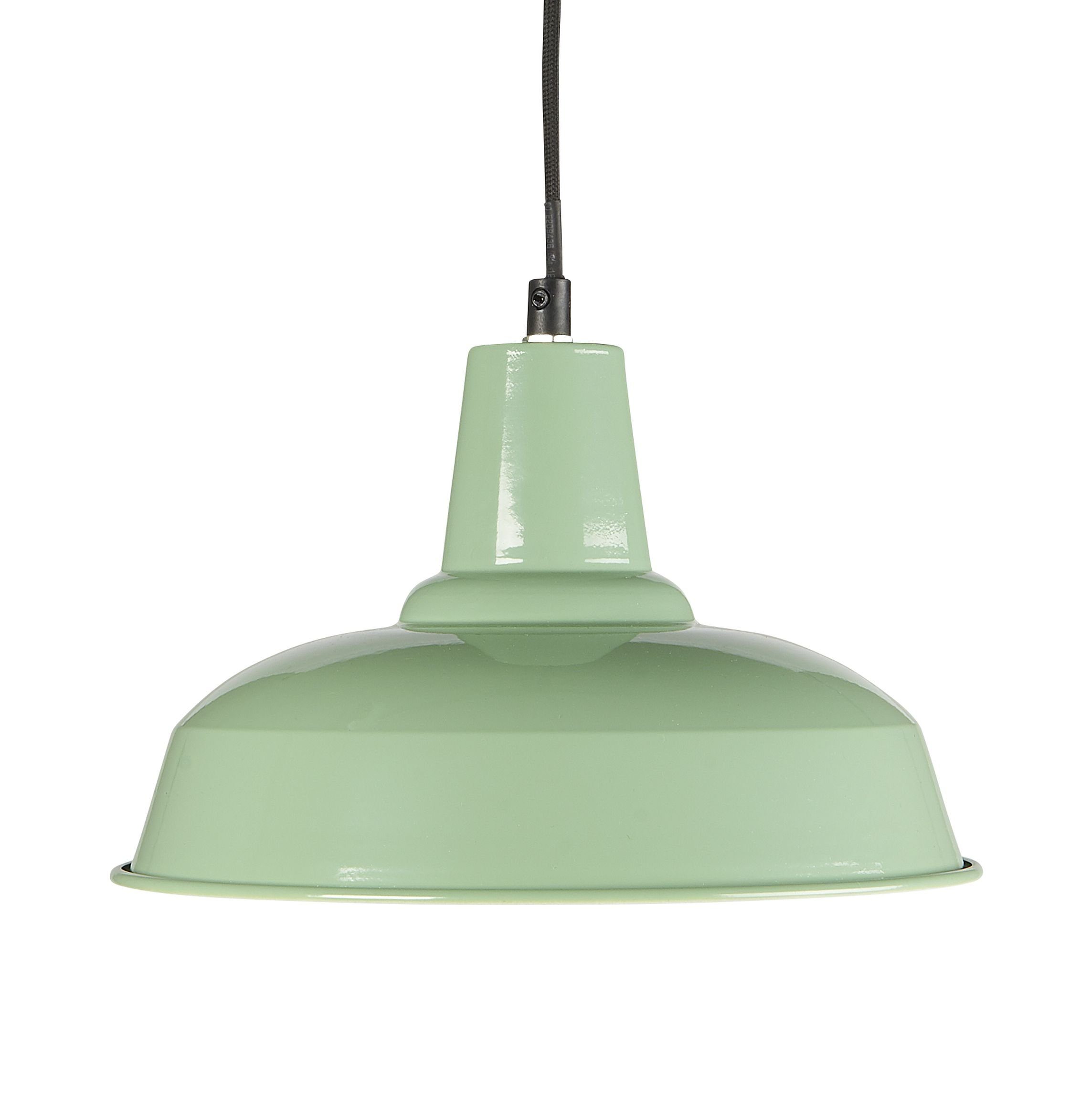 Ib Laursen Hängeleuchte Hängelampe Pendelleuchte Deckenlampe Lampe Metall Grün D 25cm Ib