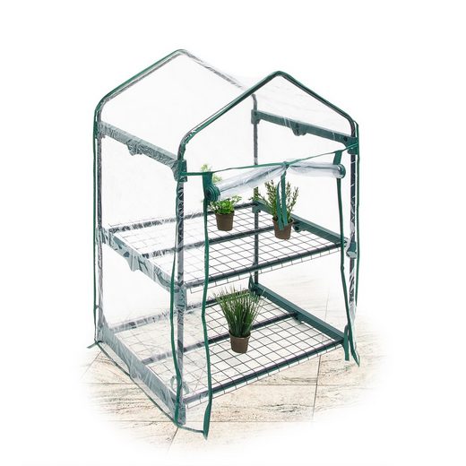 relaxdays Gewächshaus »Anzucht Gewächshaus PVC Klarsicht«, 2 online