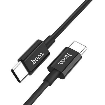 HOCO X23 Typ C Smartphone-Kabel, USB-C, USB-C (100 cm), Hochwertiges Aufladekabel für Apple, Samsung, Huawei, Xiaomi uvm.