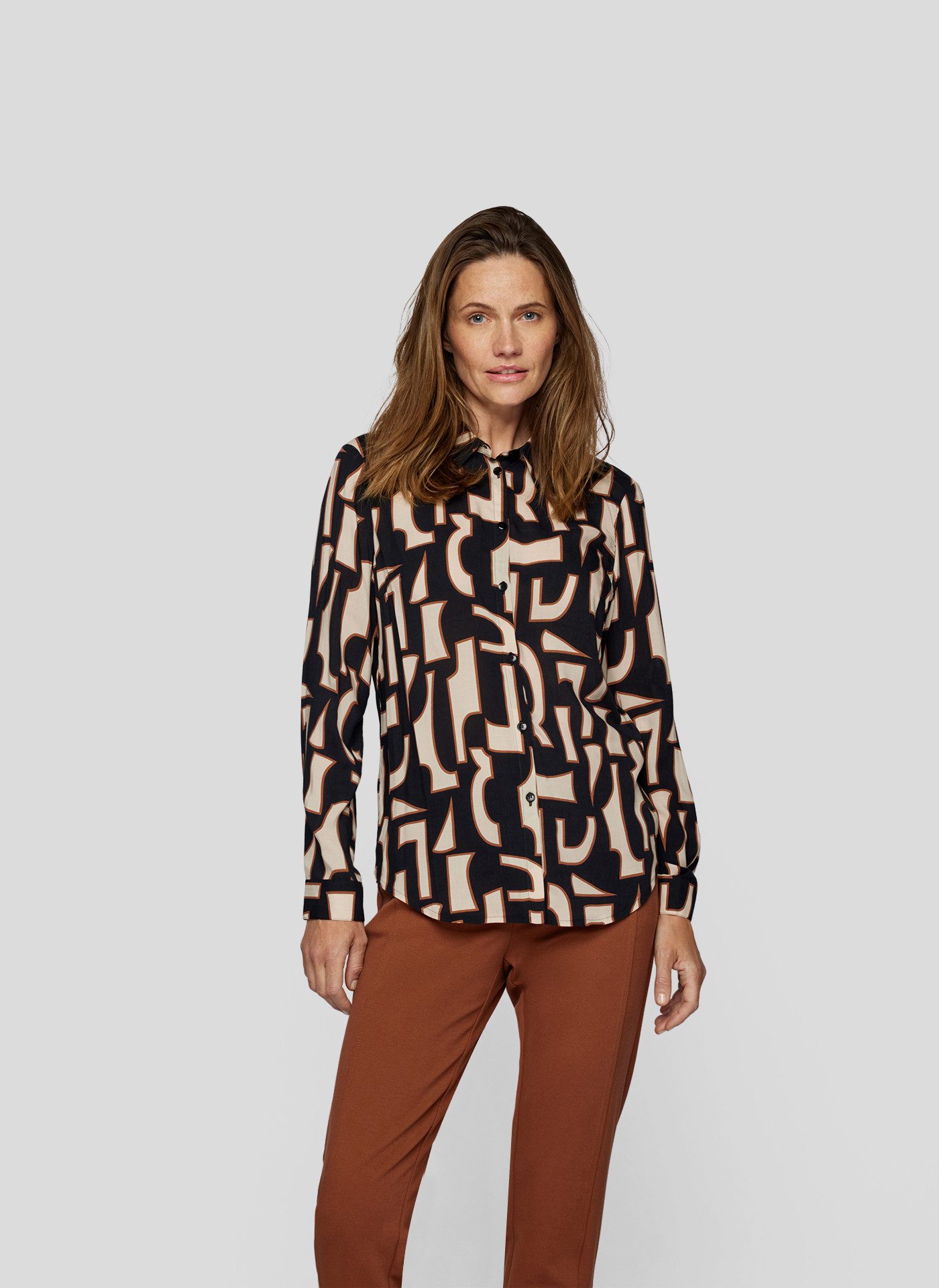 Klassische Bluse Bluse