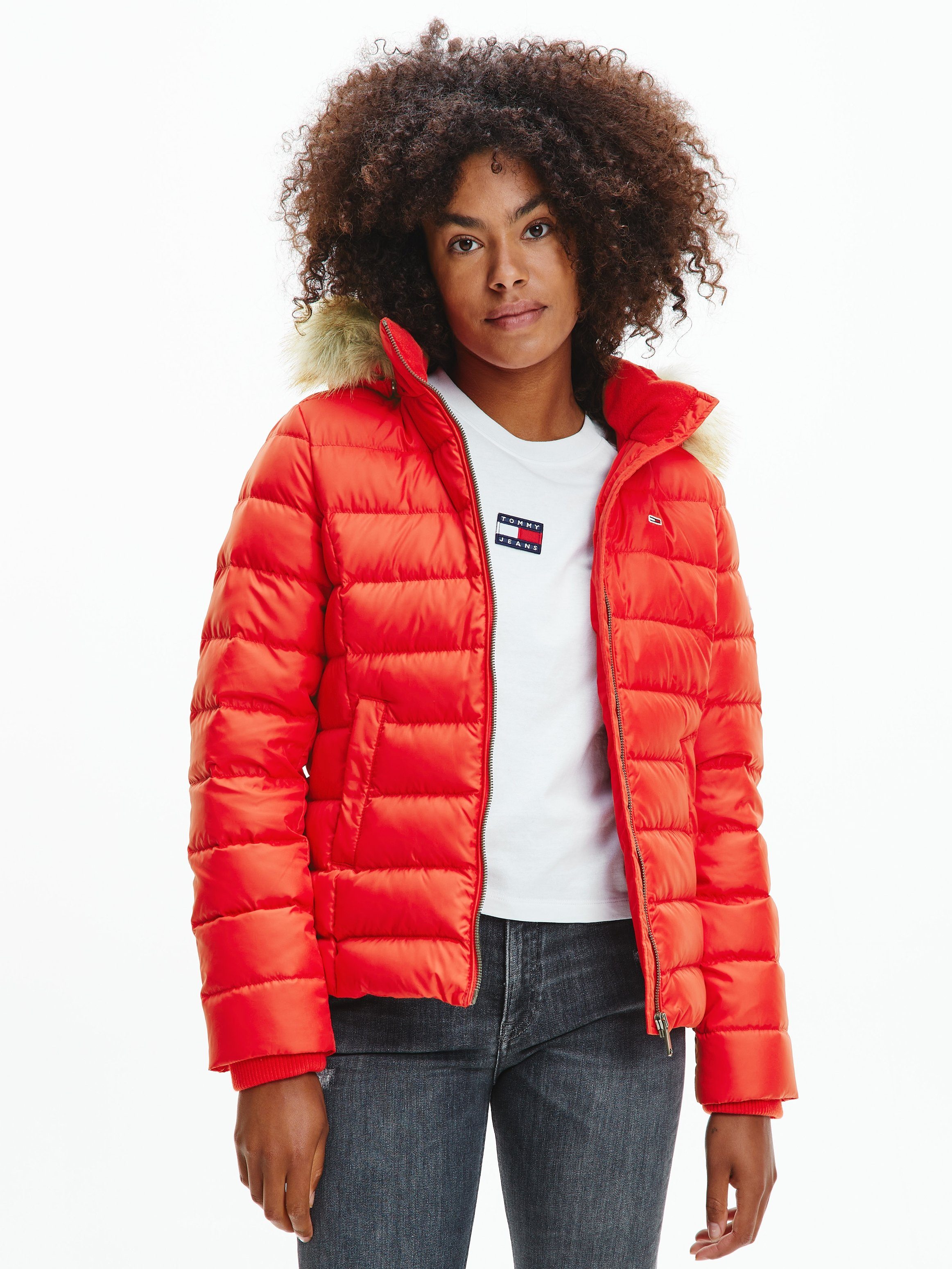 Tommy Jeans Daunenjacke BASIC HOODED DOWN günstig online kaufen