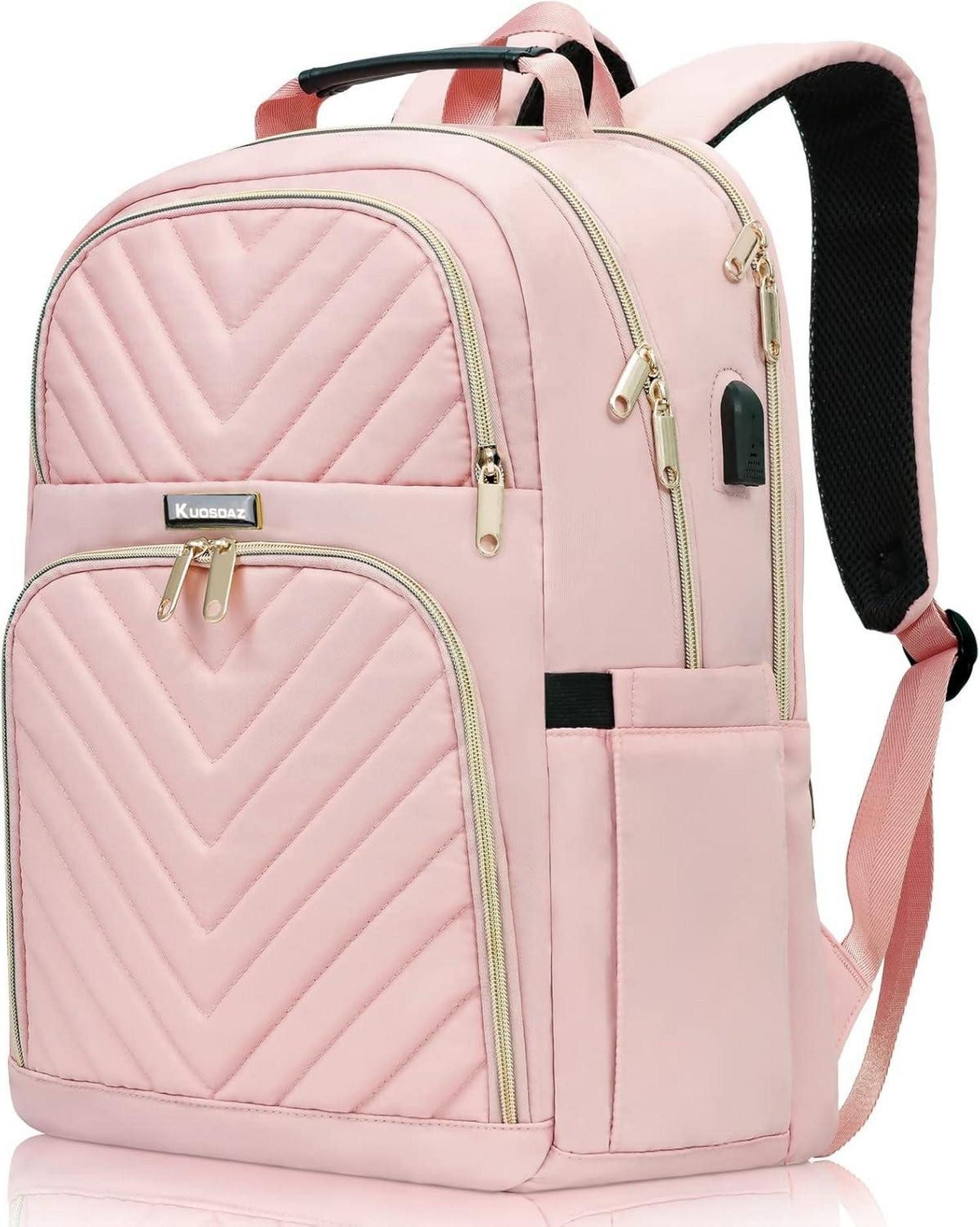 LuxusKollektion Schulrucksack Rucksack Damen 15.6 Zoll günstig online kaufen