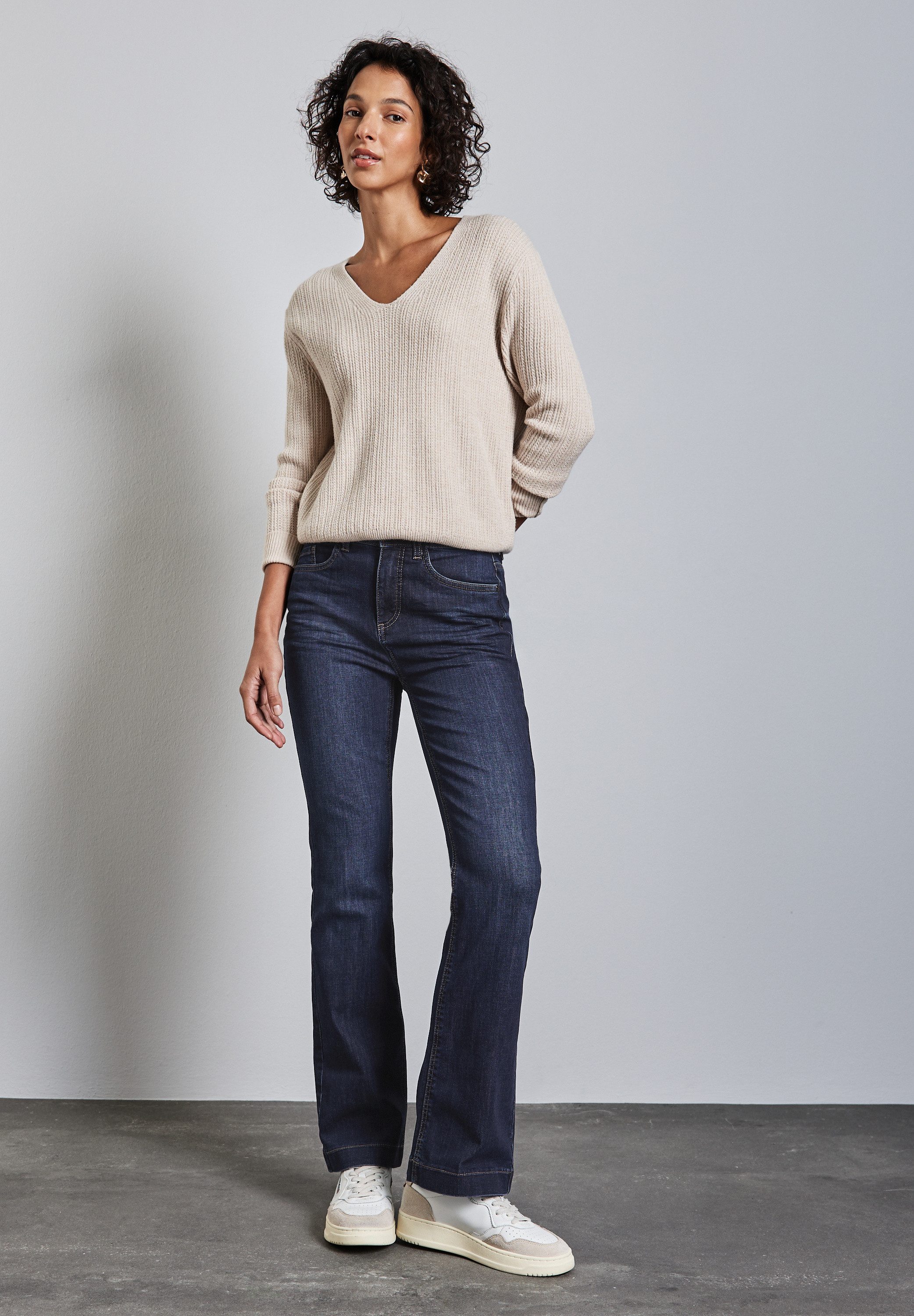 STREET ONE Slim-fit-Jeans 5-Pocket-Style